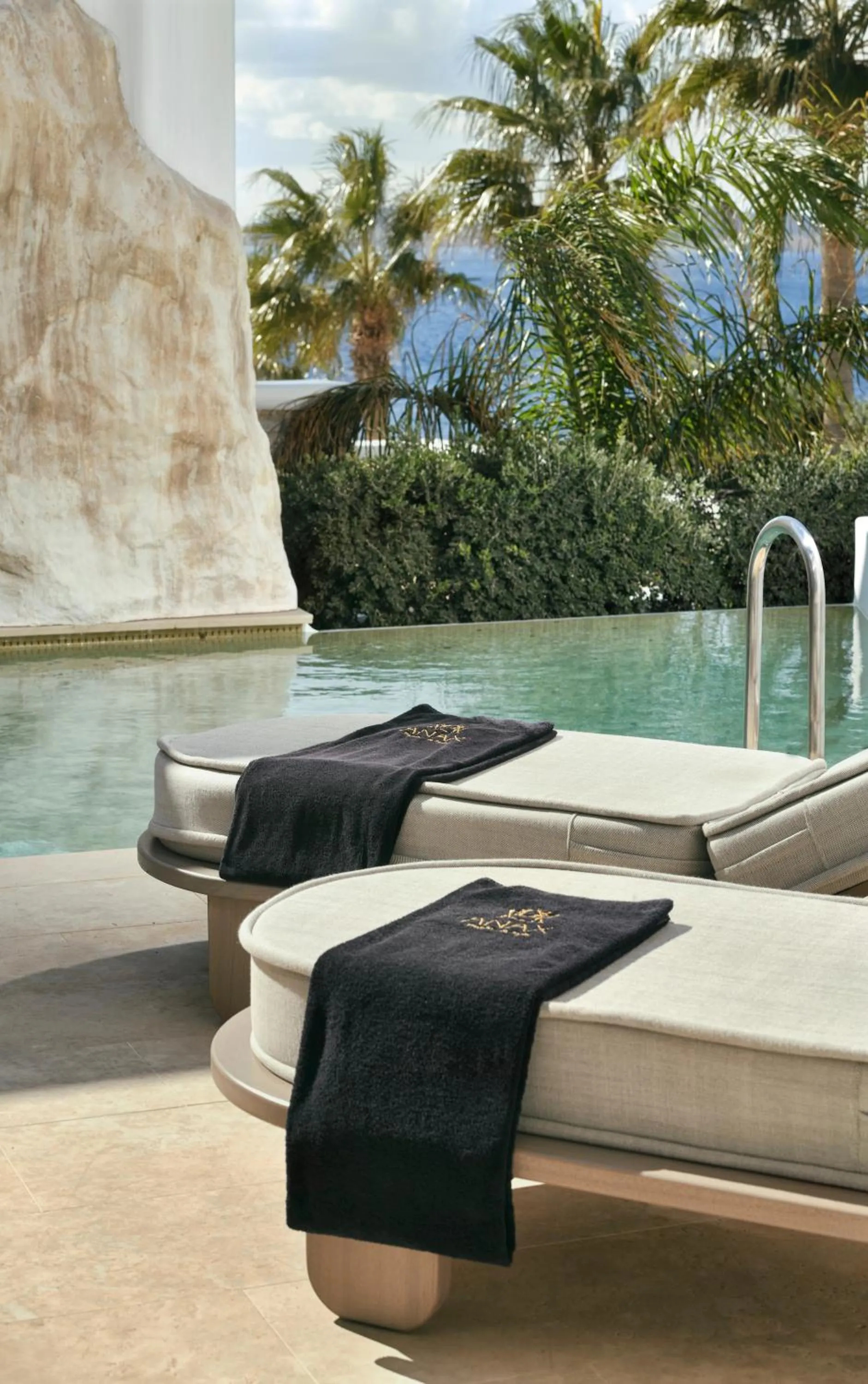 Swimming pool in Anax Resort and Spa