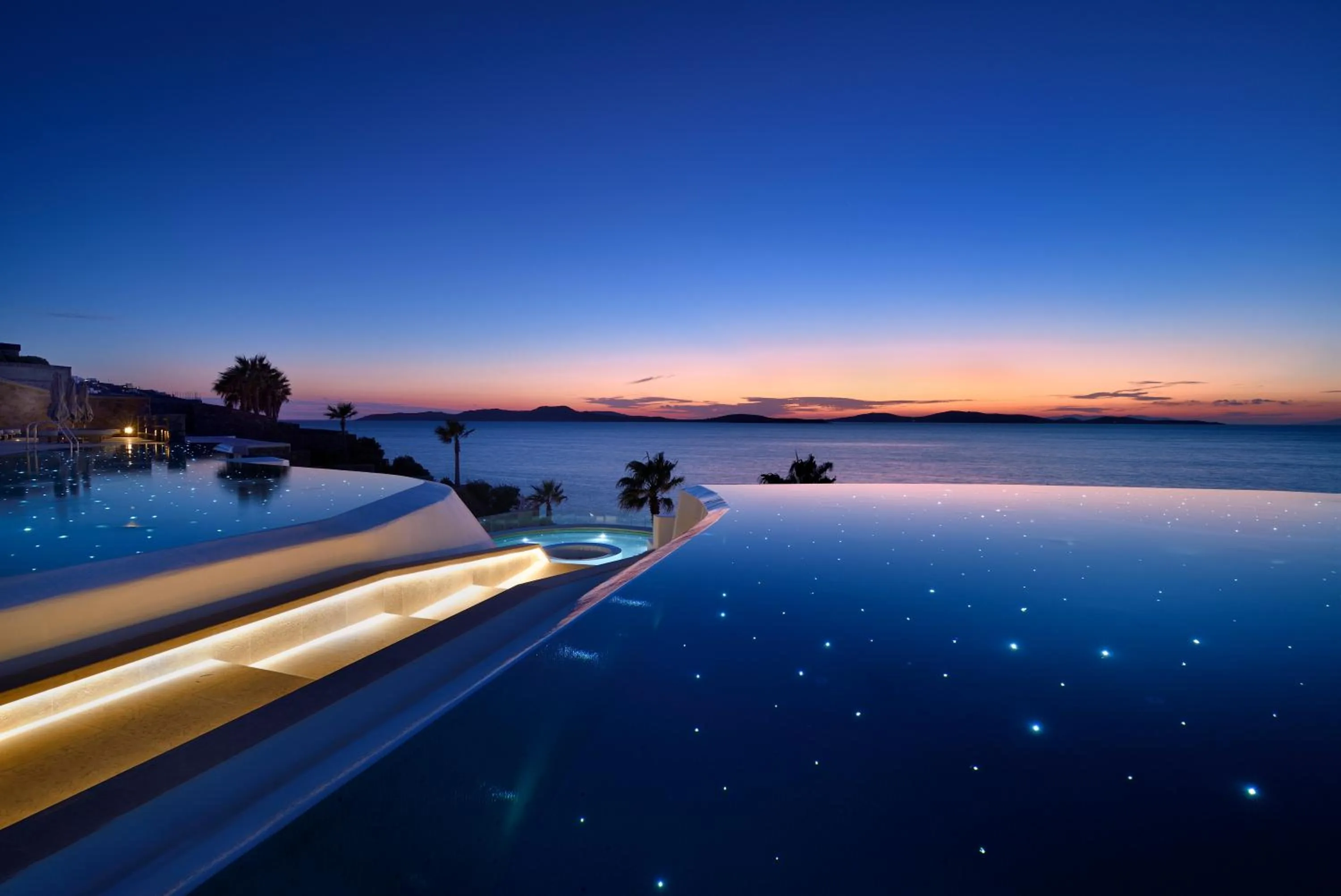 Swimming pool in Anax Resort and Spa