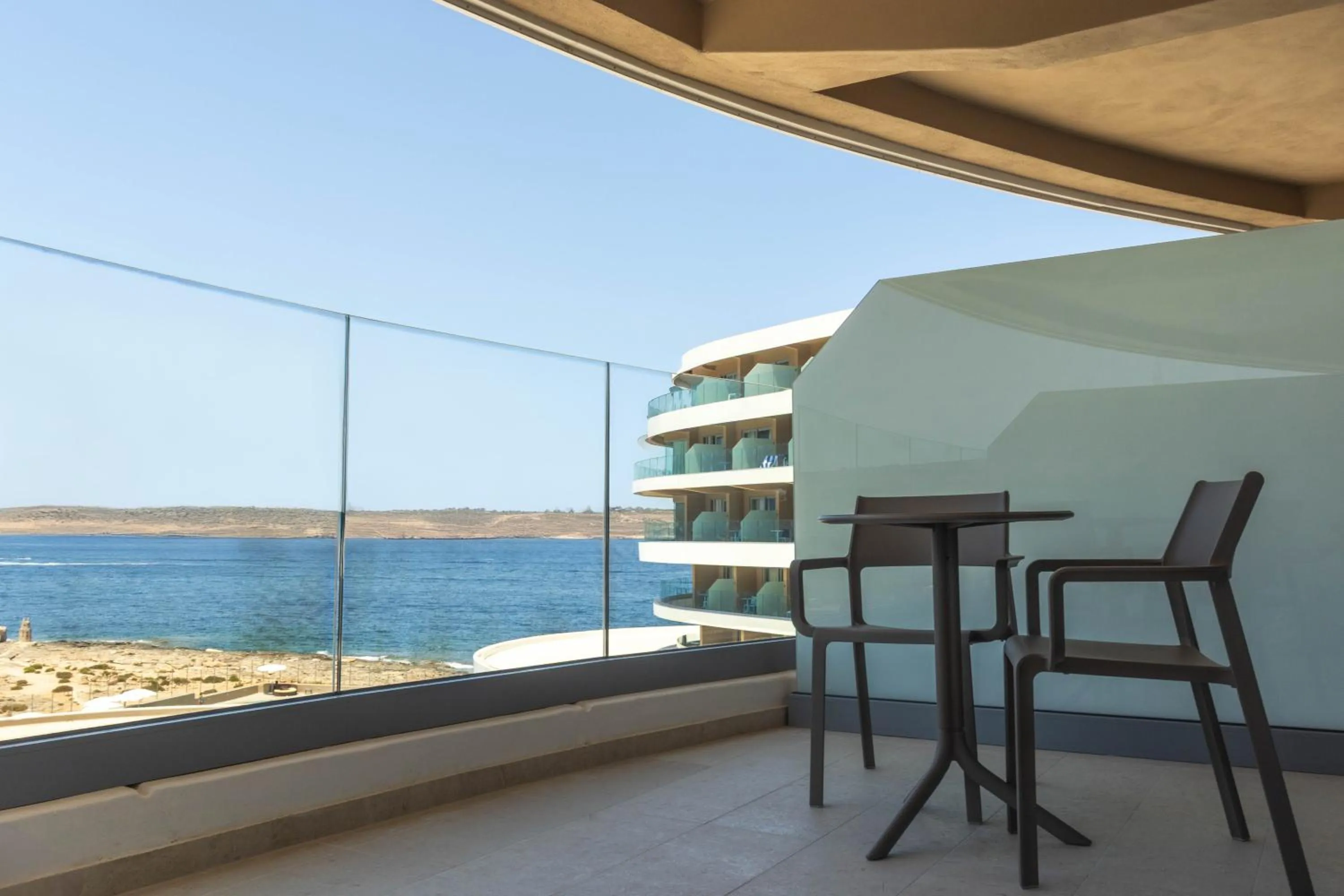 Sea view in Ramla Bay Resort