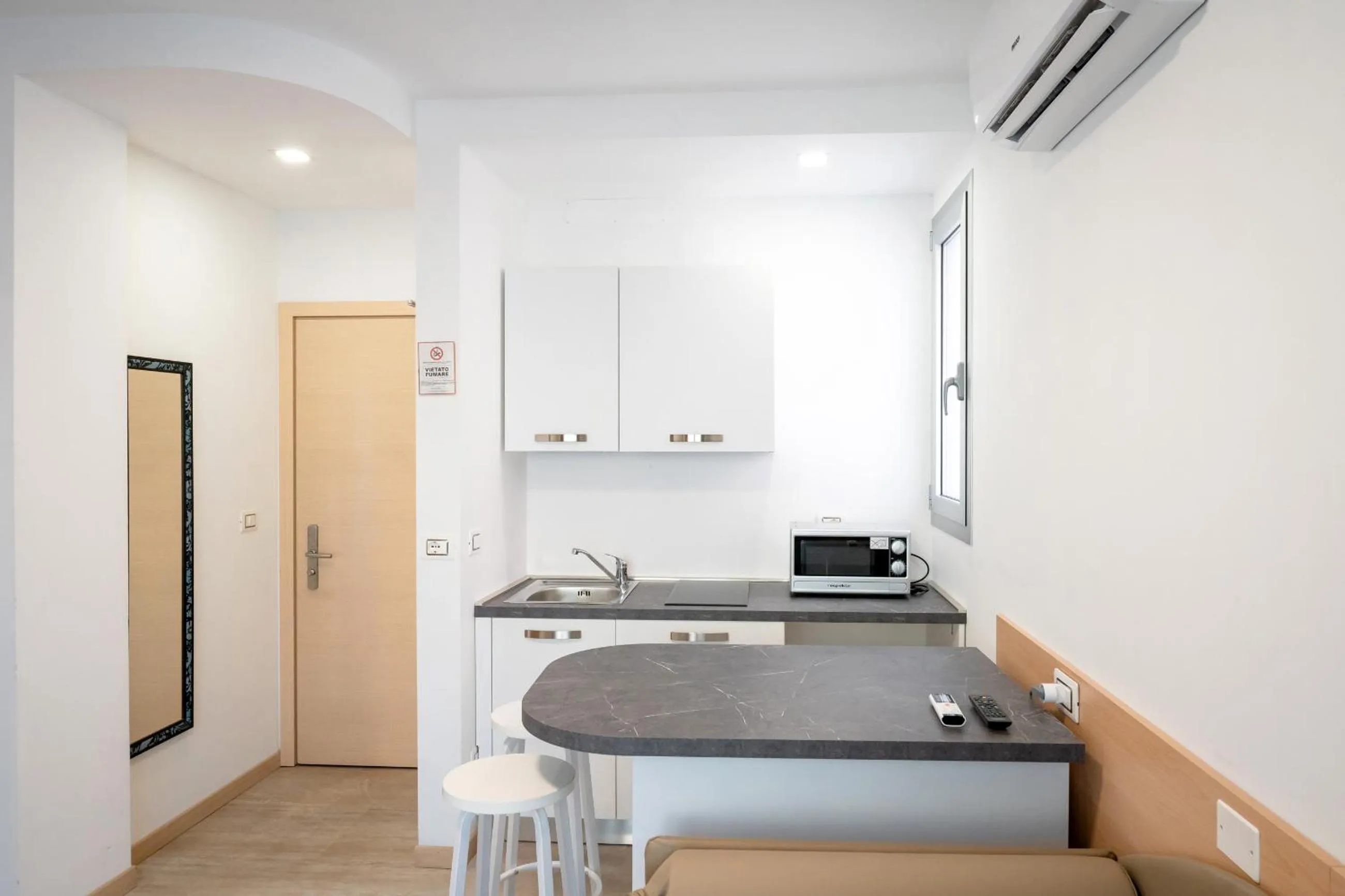 Kitchen or kitchenette in Hotel Palladio