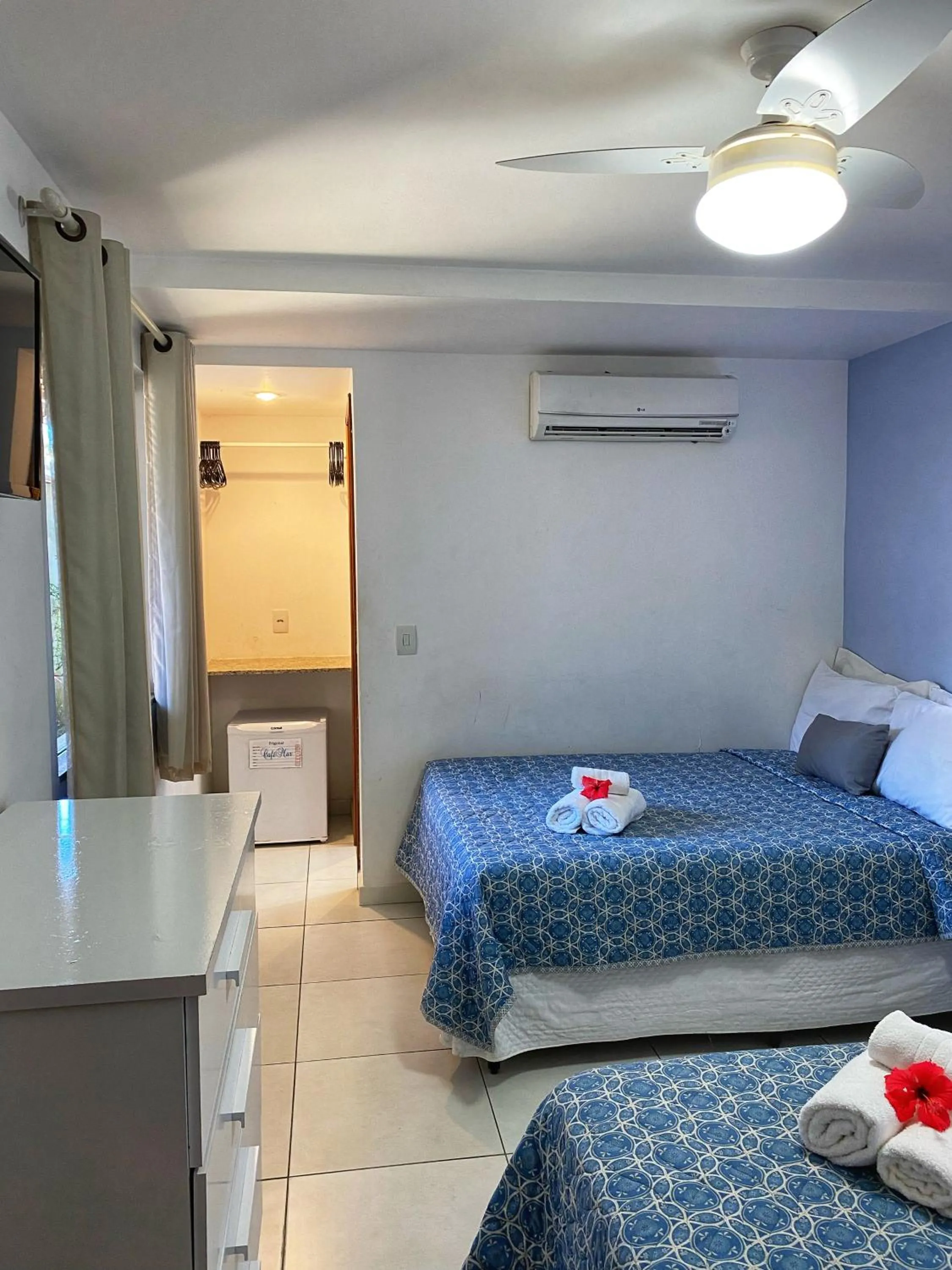 Bedroom, Bed in Pousada CafeMar Búzios