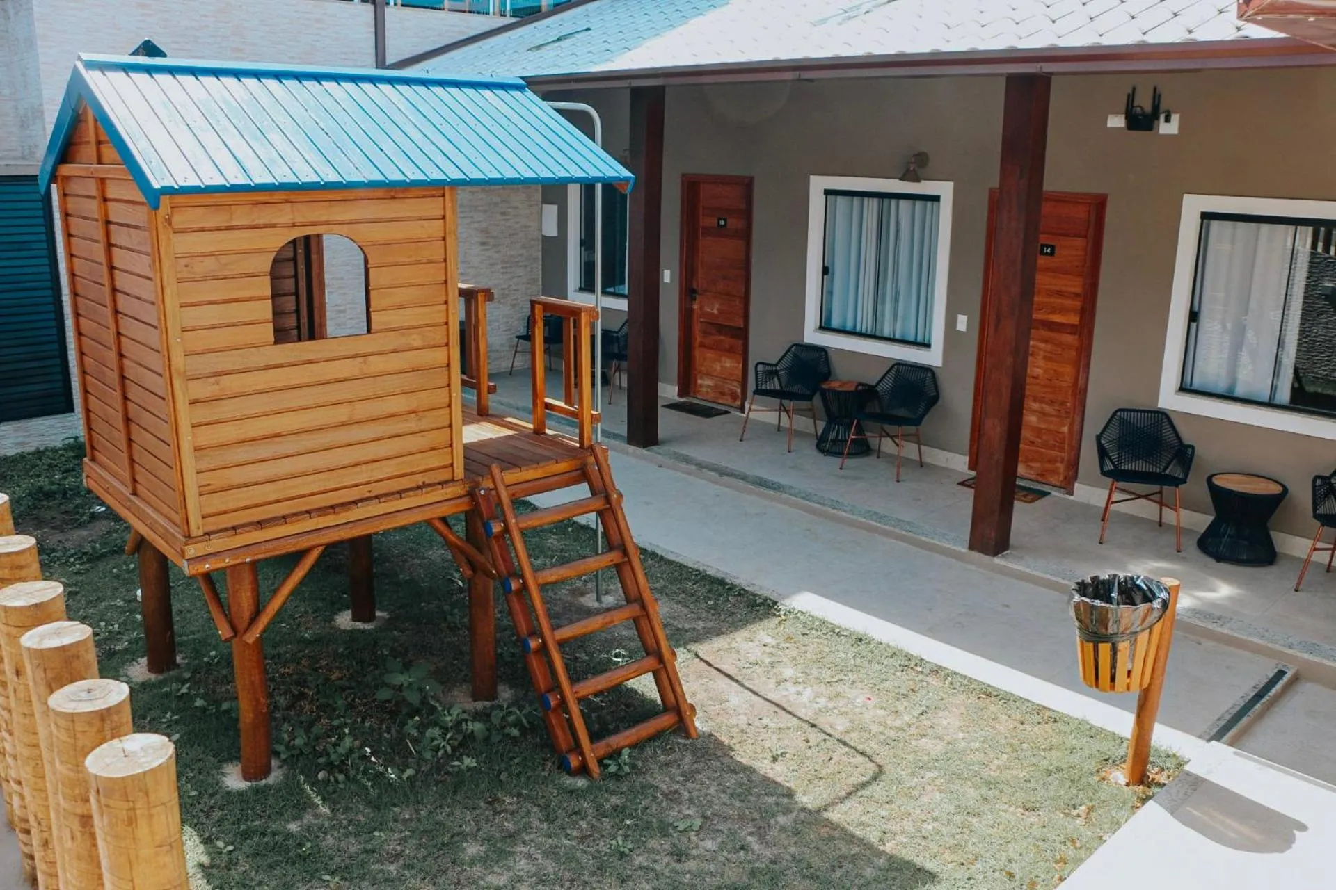Patio in Pousada CafeMar Búzios