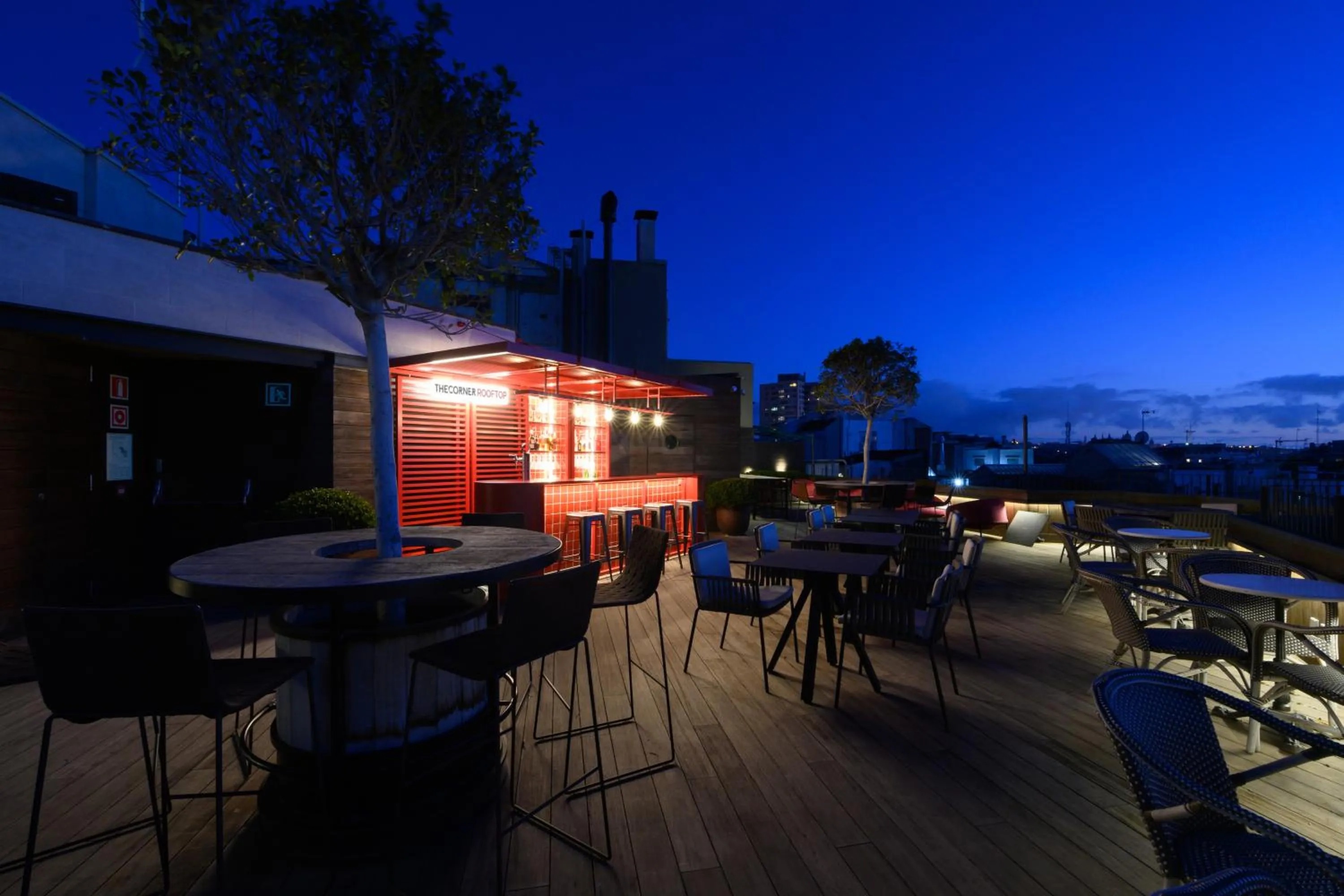 Lounge or bar in The Corner Hotel