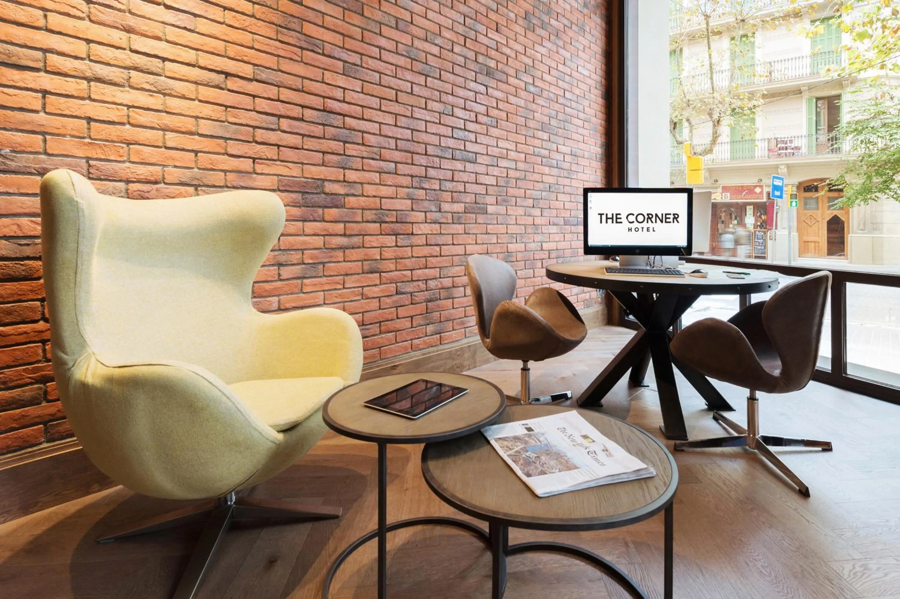 Property building in The Corner Hotel