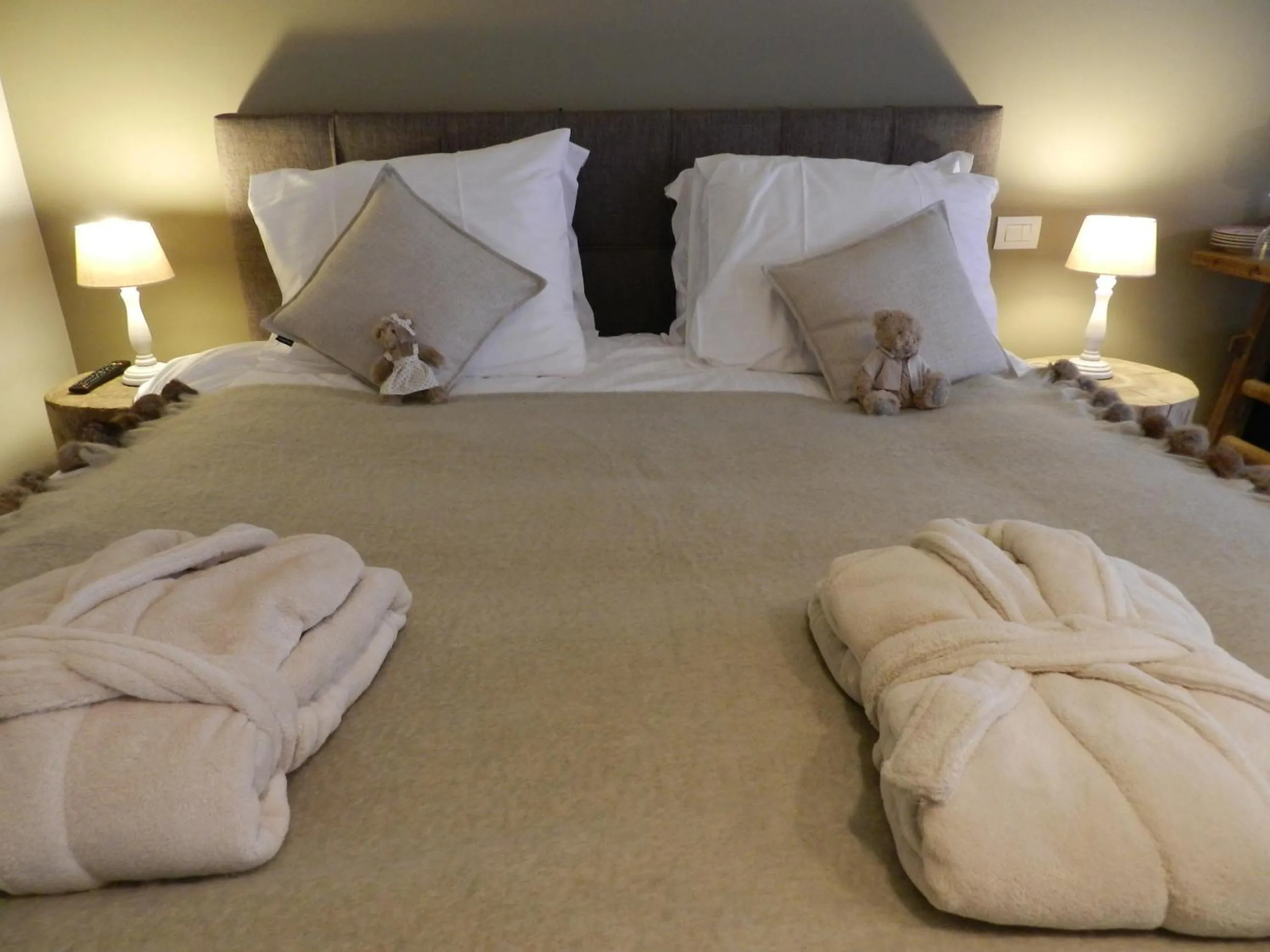 Bed in B&B De Swaenhoeck