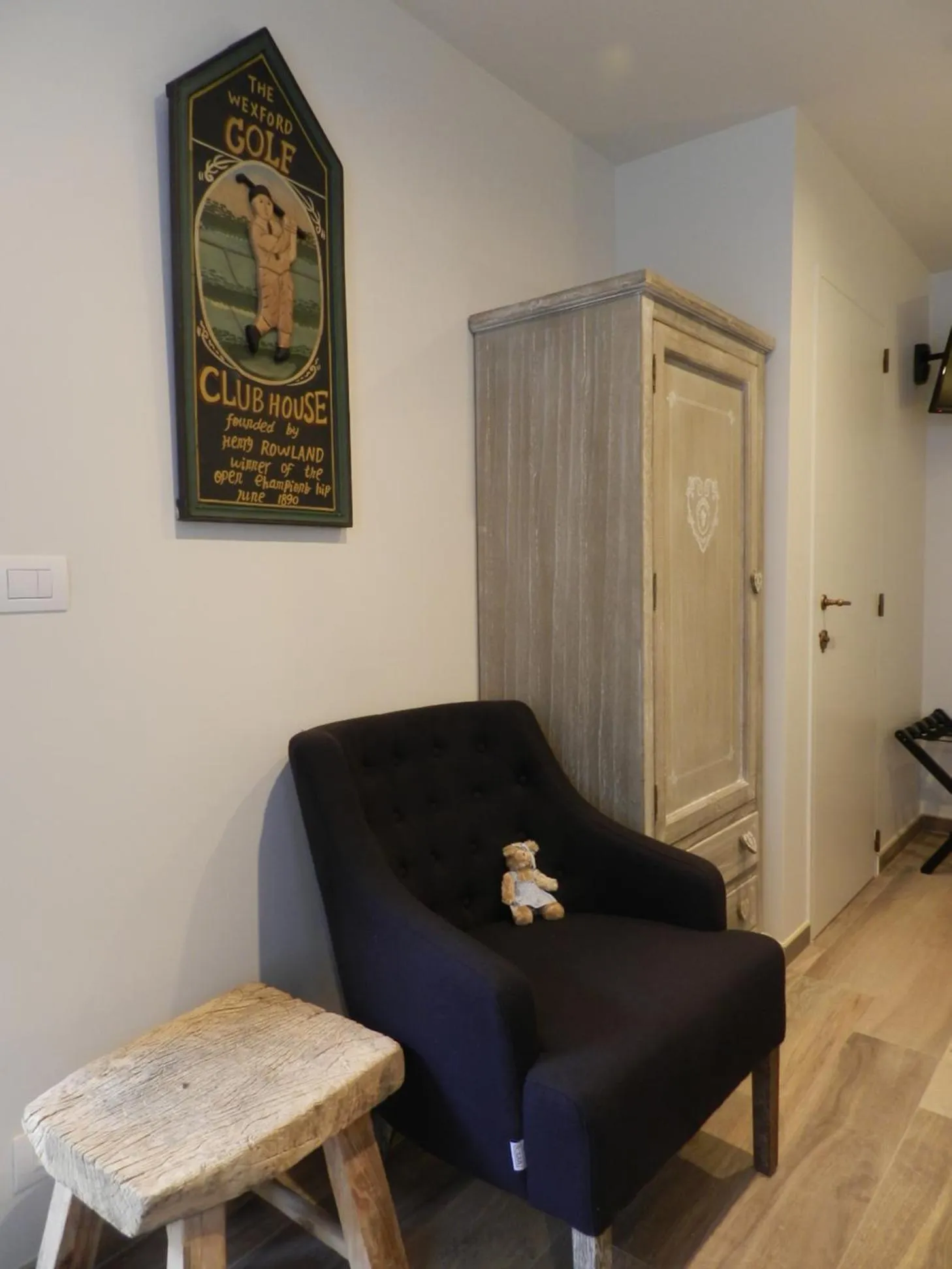 Decorative detail in B&B De Swaenhoeck