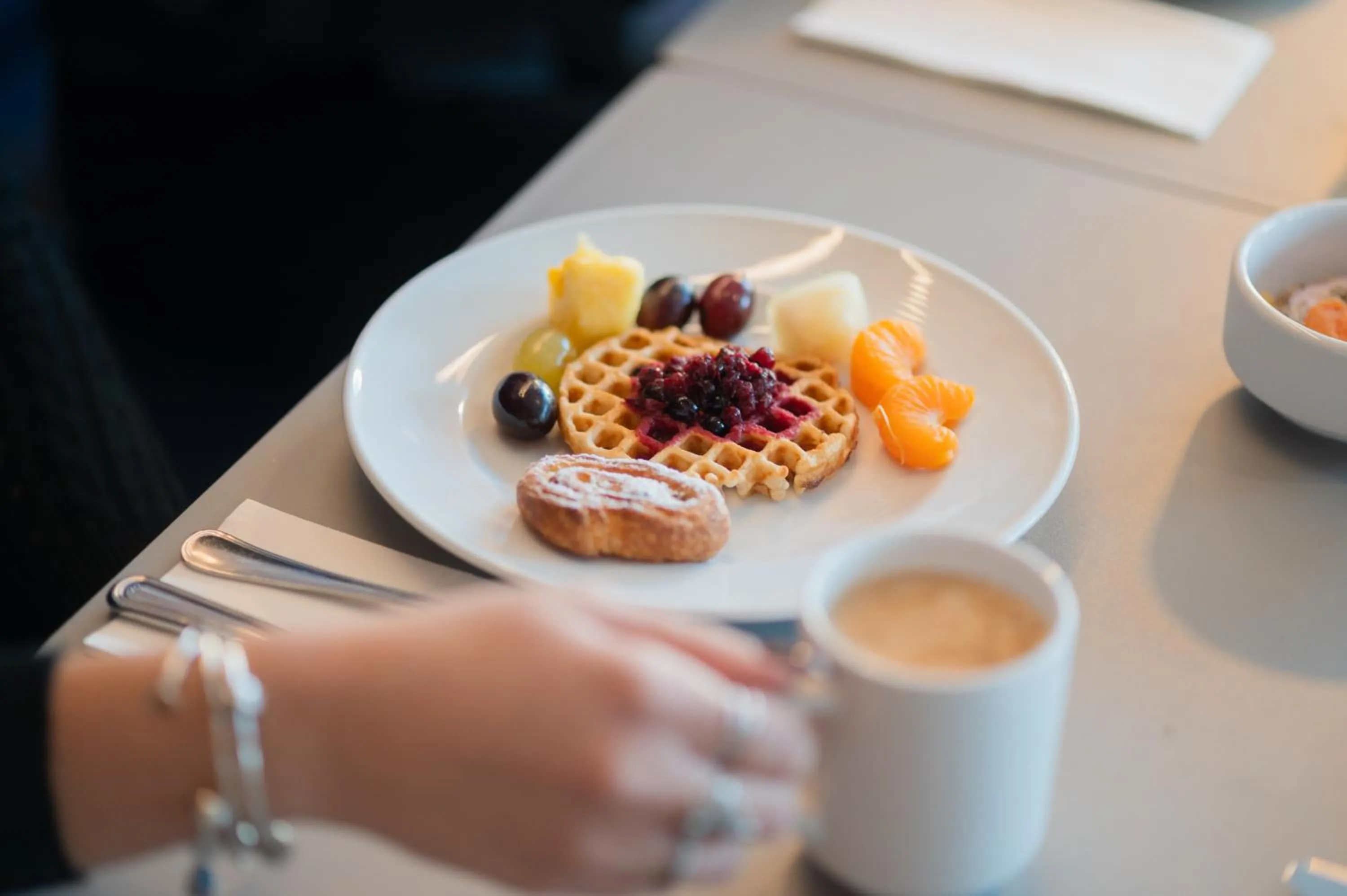 Buffet breakfast in DoubleTree by Hilton Malta