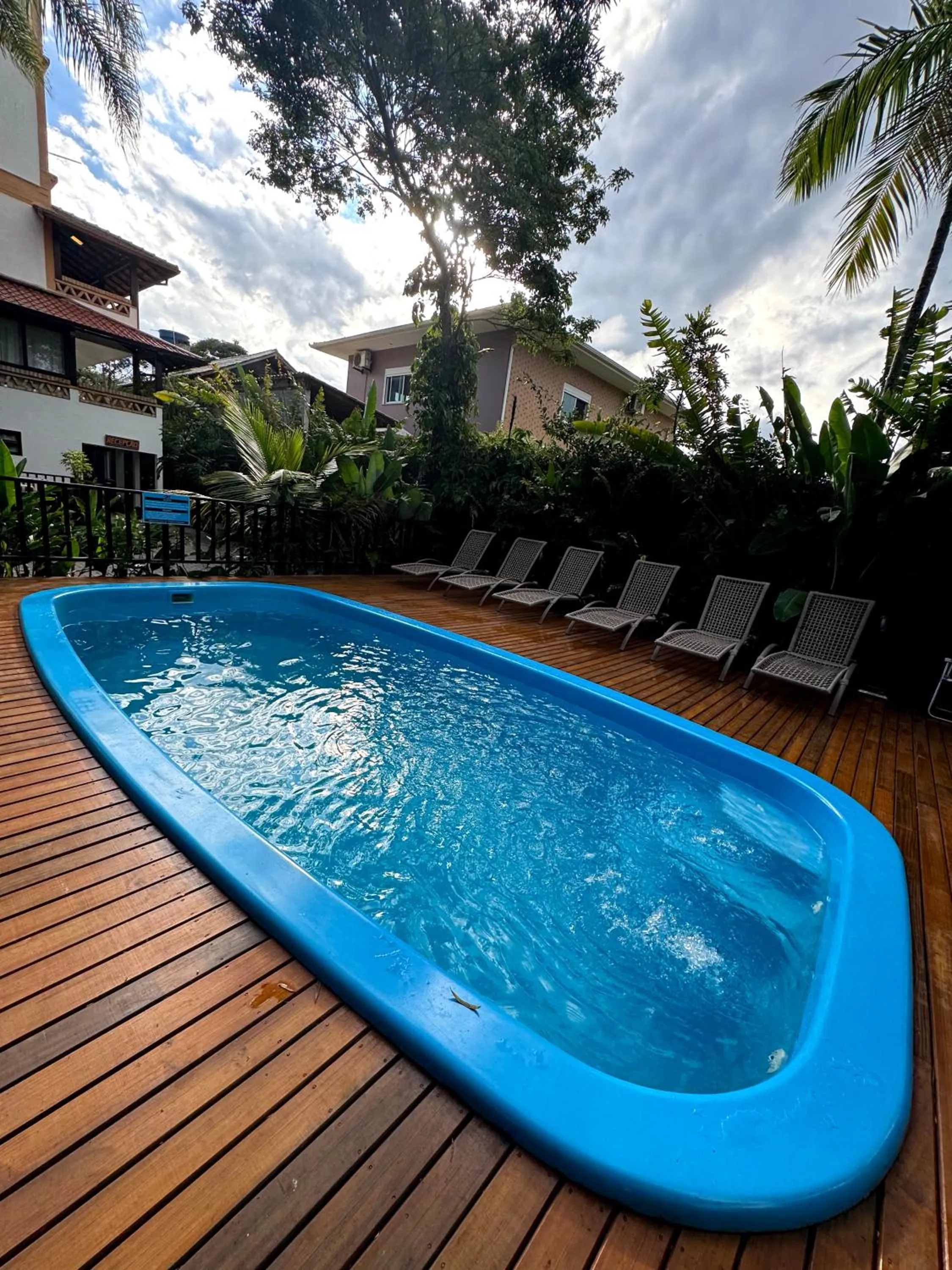 Swimming pool in Hotel Natur Campeche