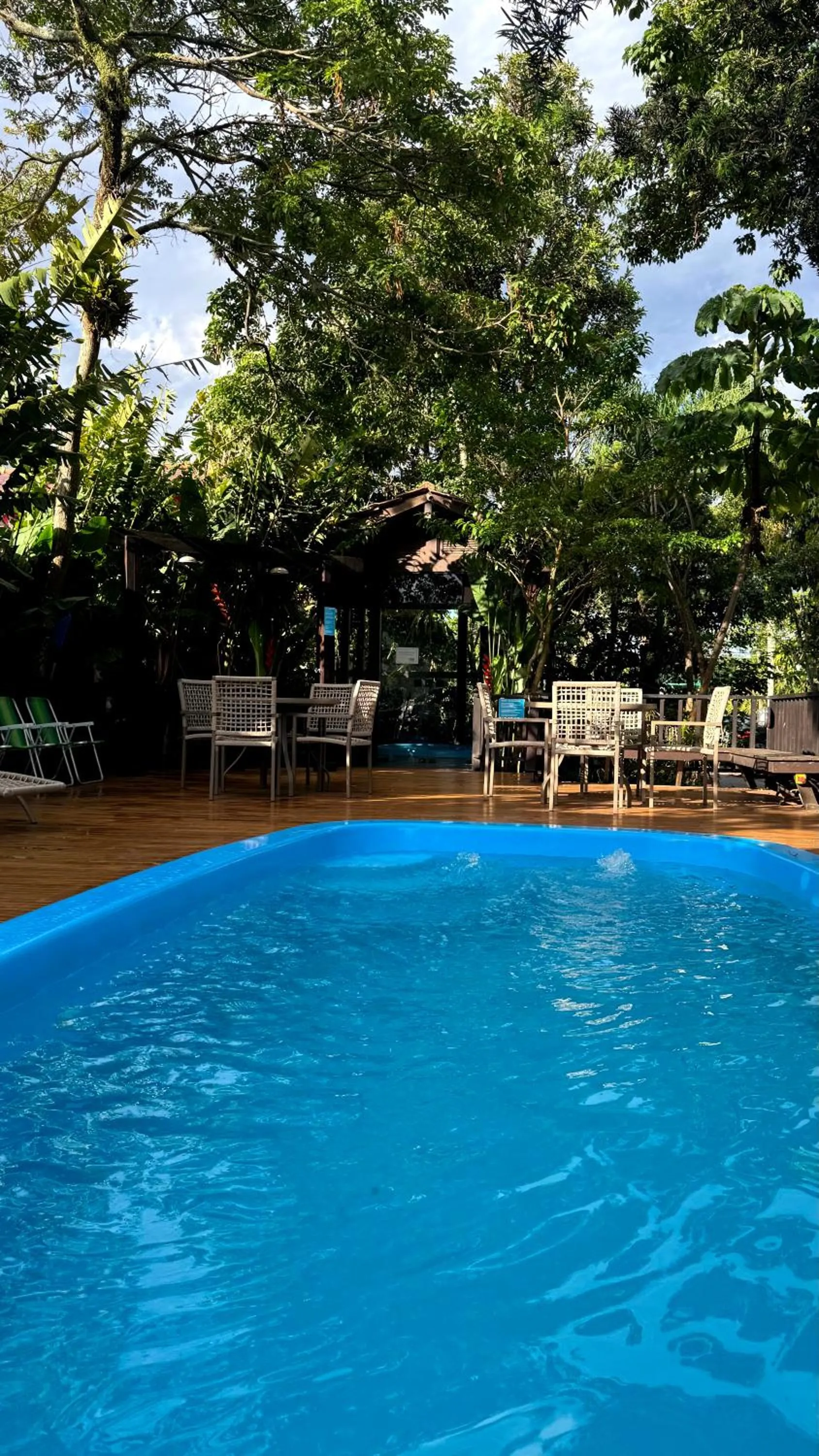 Swimming pool in Hotel Natur Campeche