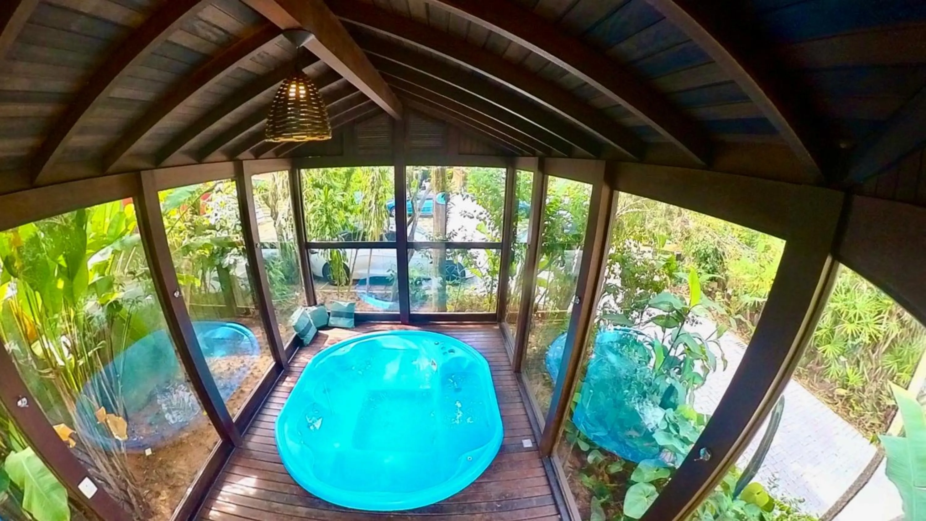 Hot Tub in Hotel Natur Campeche