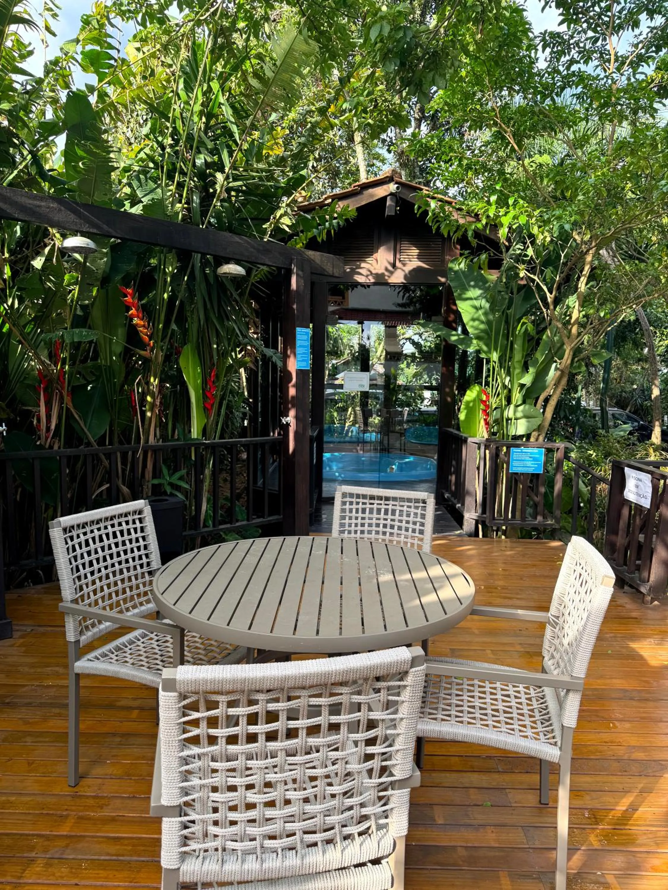 Garden in Hotel Natur Campeche