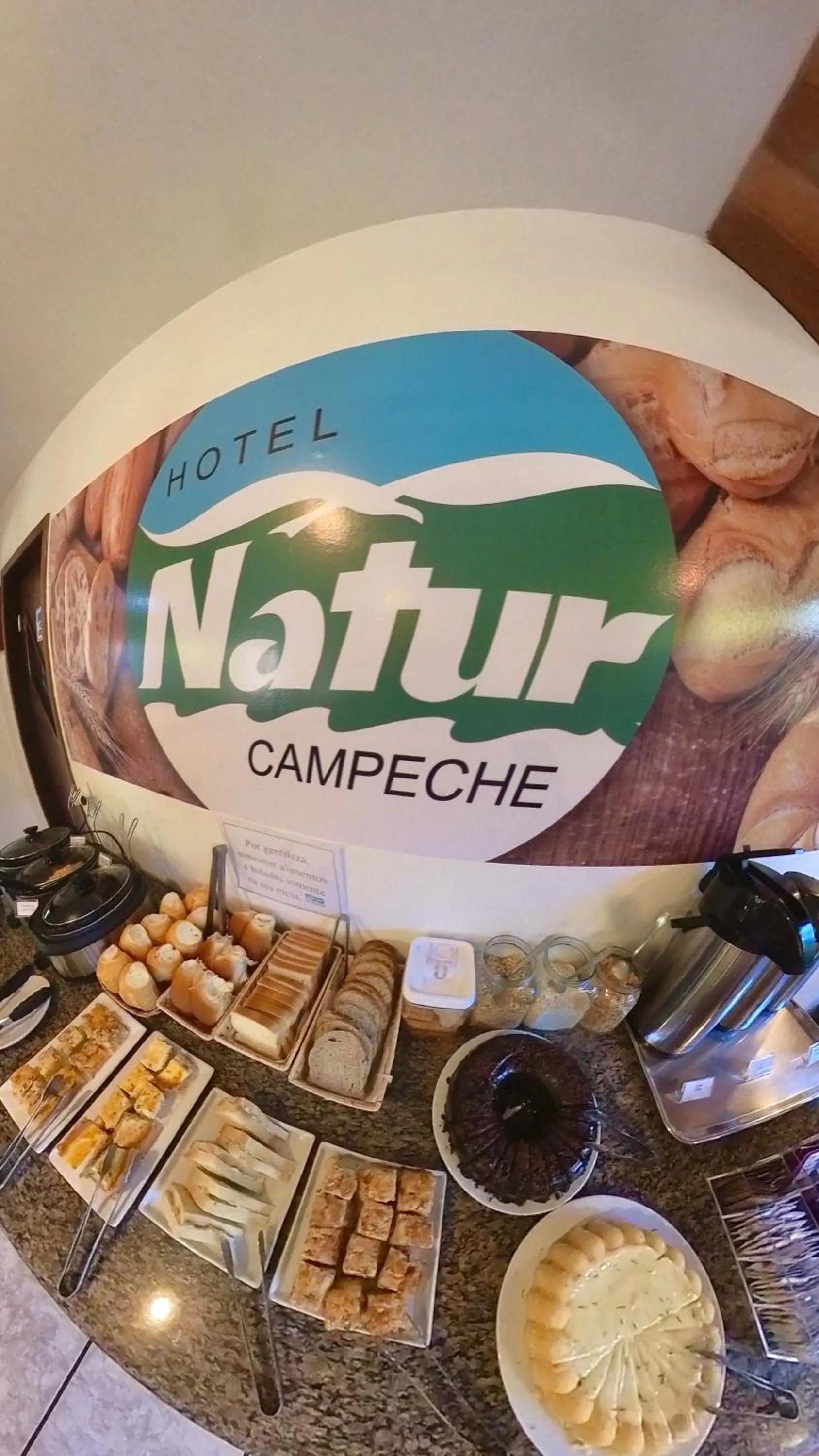 Breakfast in Hotel Natur Campeche