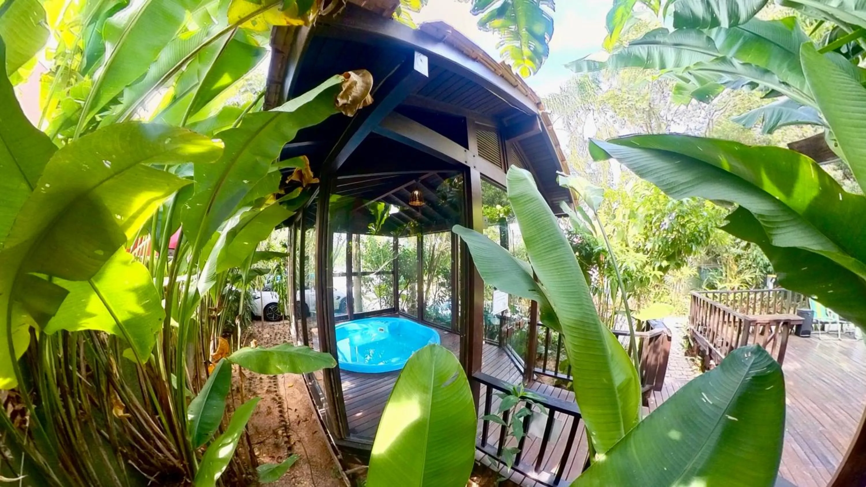 Hot Tub in Hotel Natur Campeche