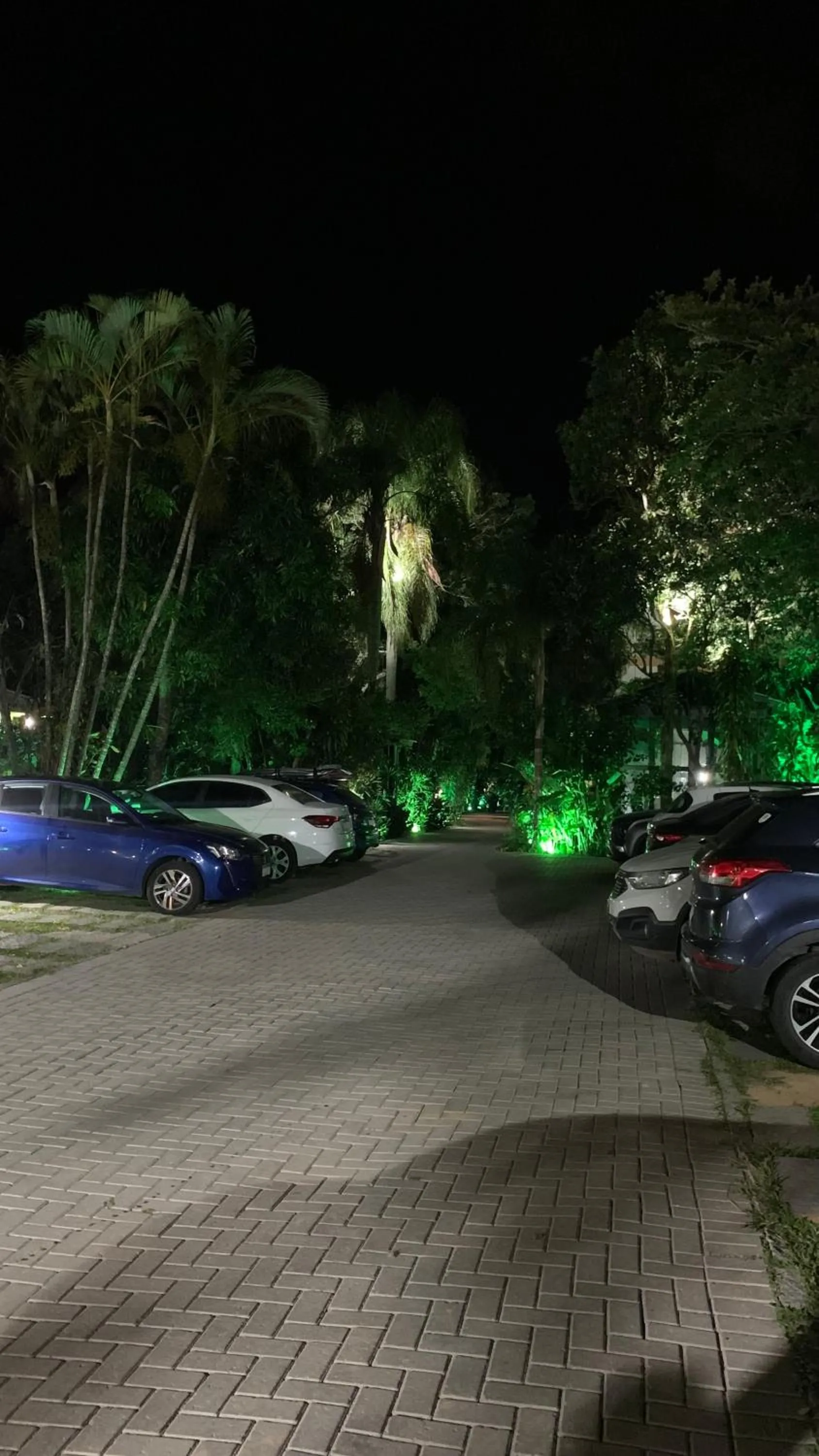 Parking in Hotel Natur Campeche