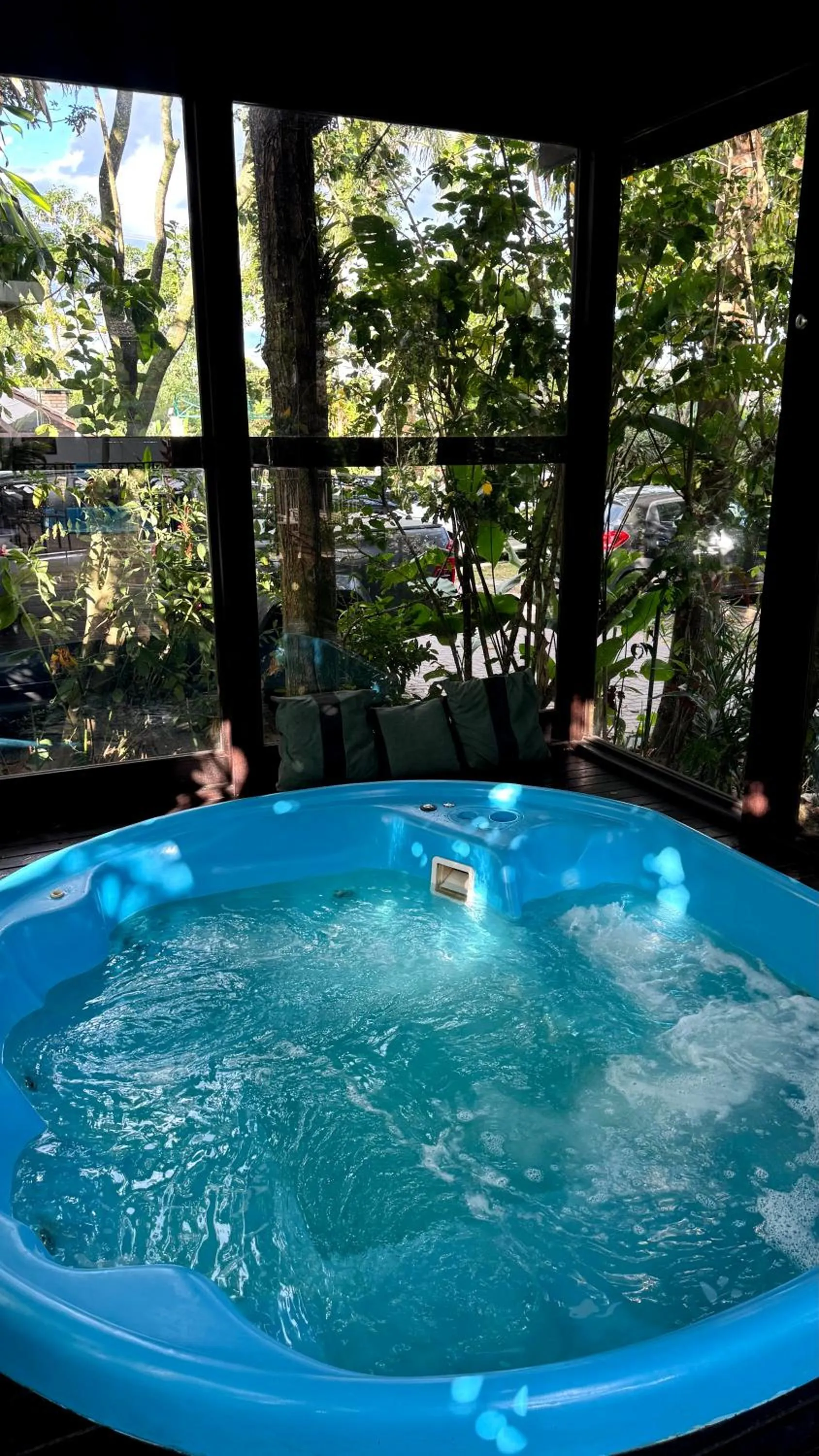 Hot Tub in Hotel Natur Campeche