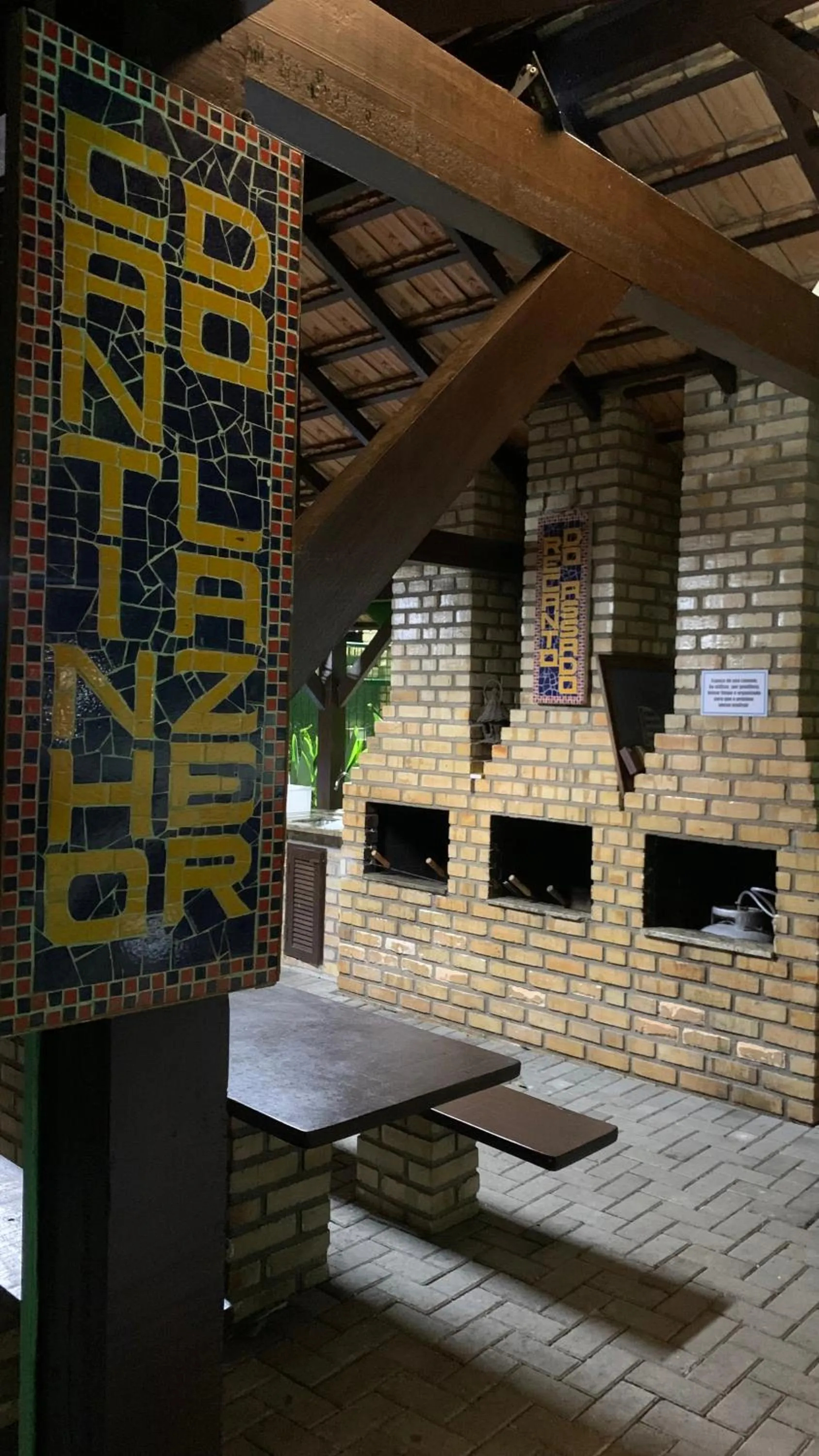 BBQ facilities in Hotel Natur Campeche