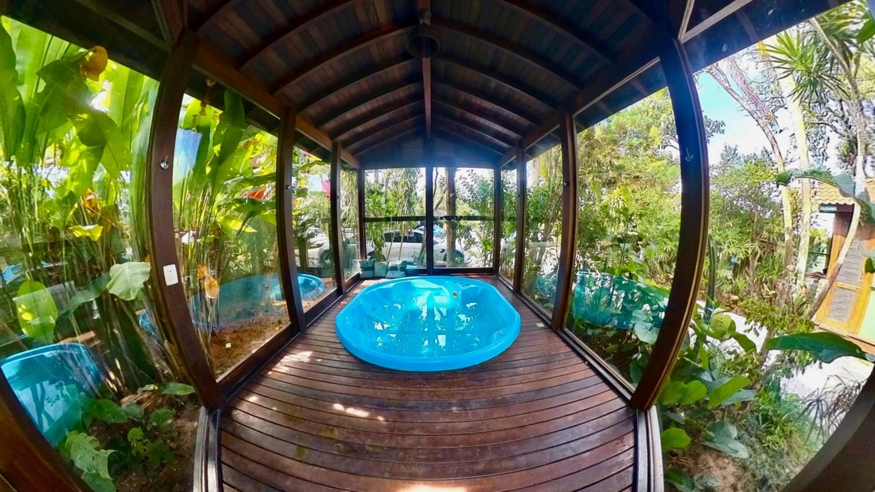 Hot Tub in Hotel Natur Campeche