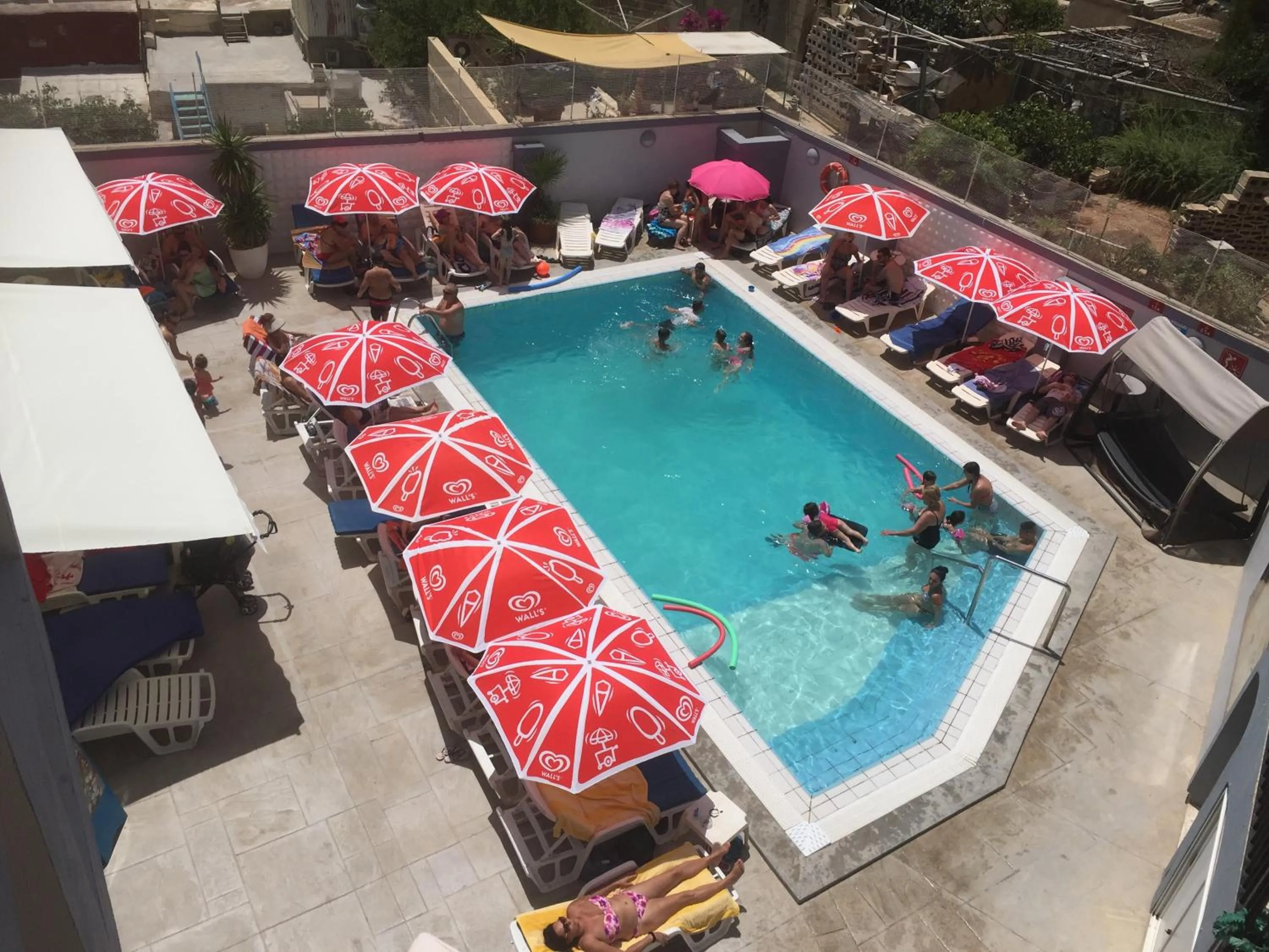 Swimming pool in Dean Hamlet Hotel