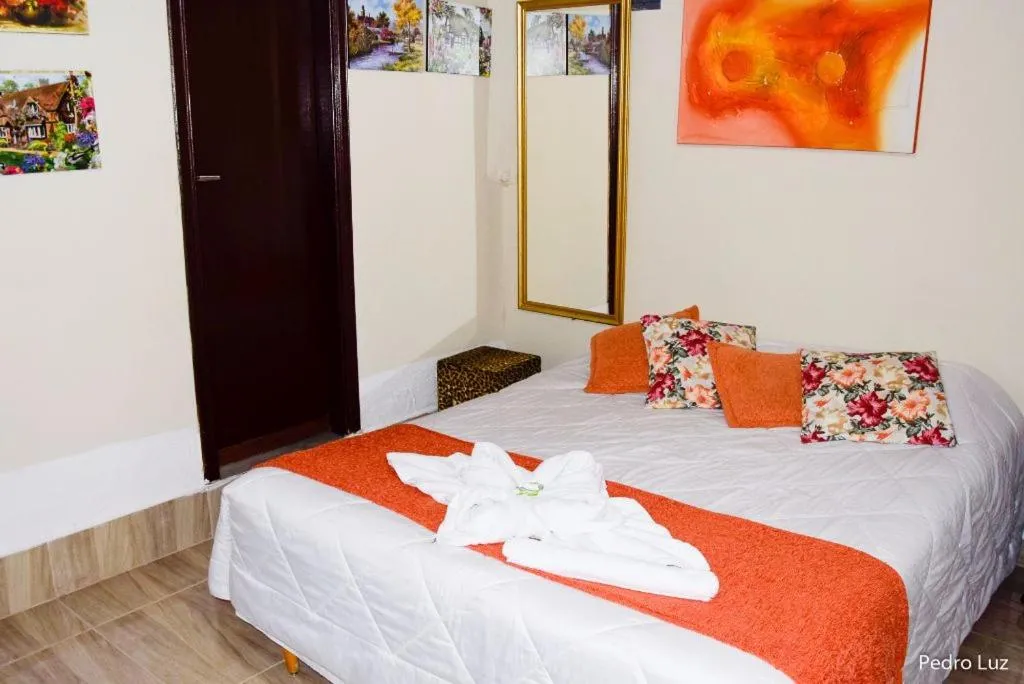 Bedroom, Bed in Pousada das Acerolas