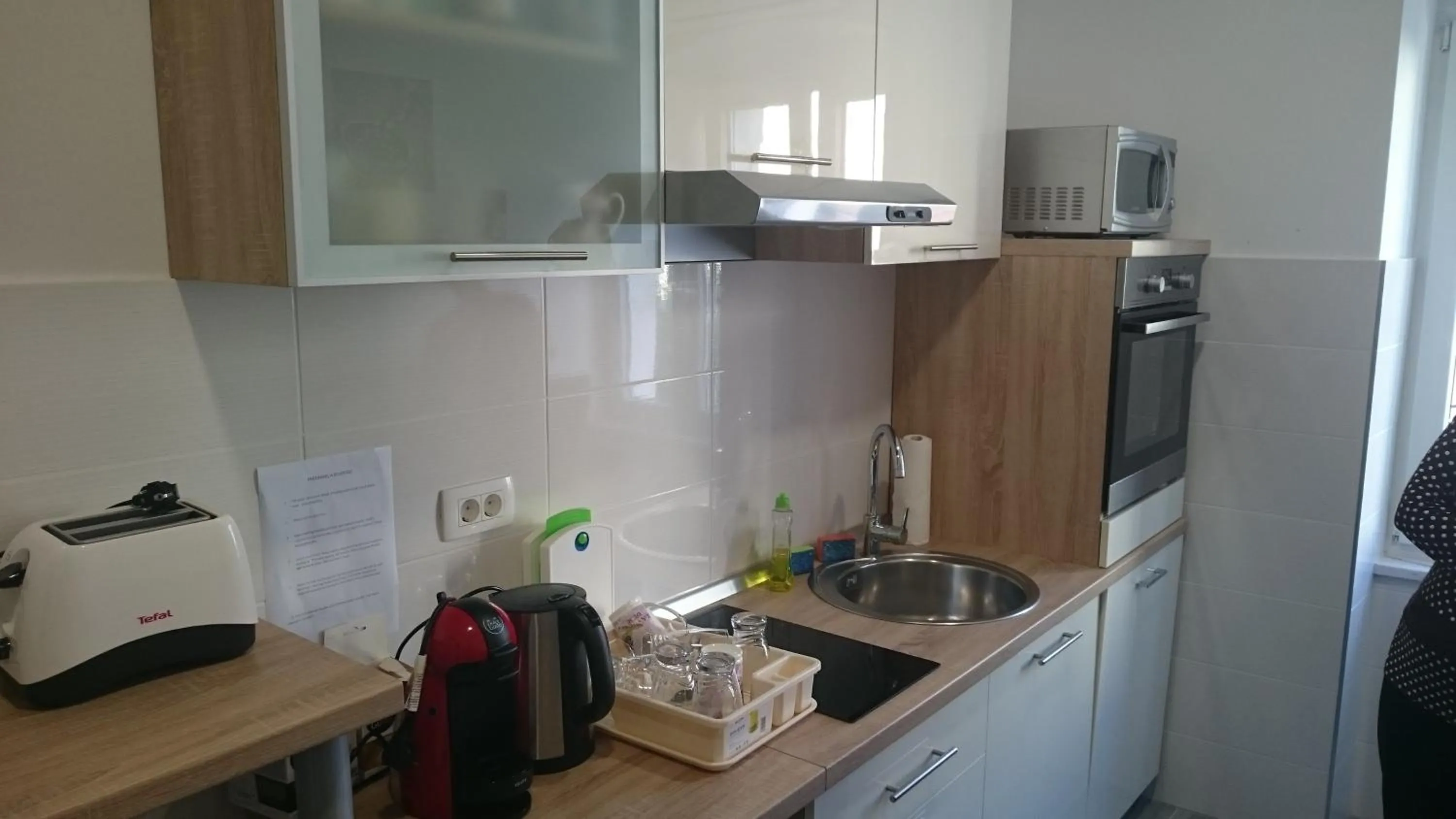 Communal lounge/ TV room in Nirvana rooms Split