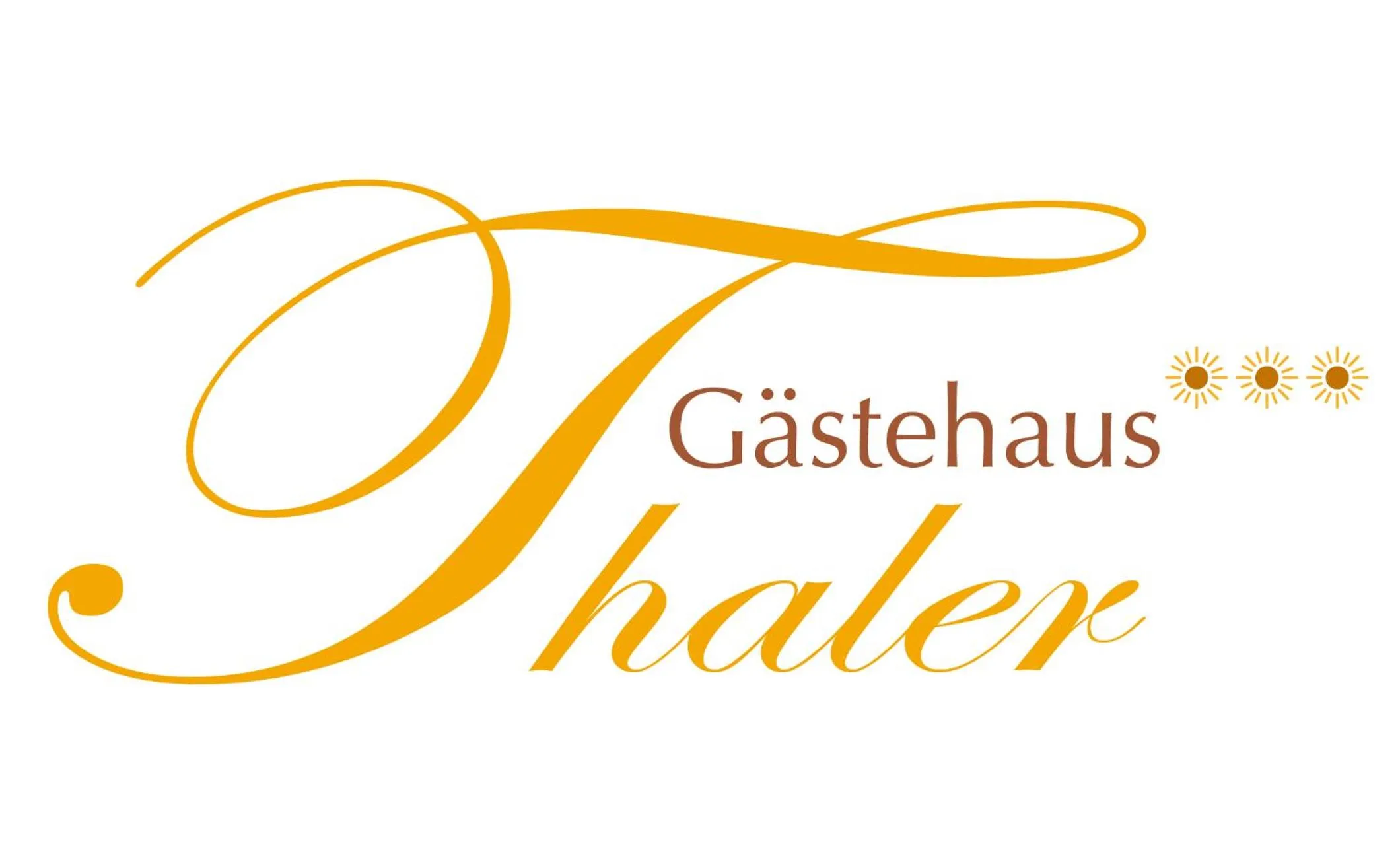 Property logo or sign in Gästehaus Thaler