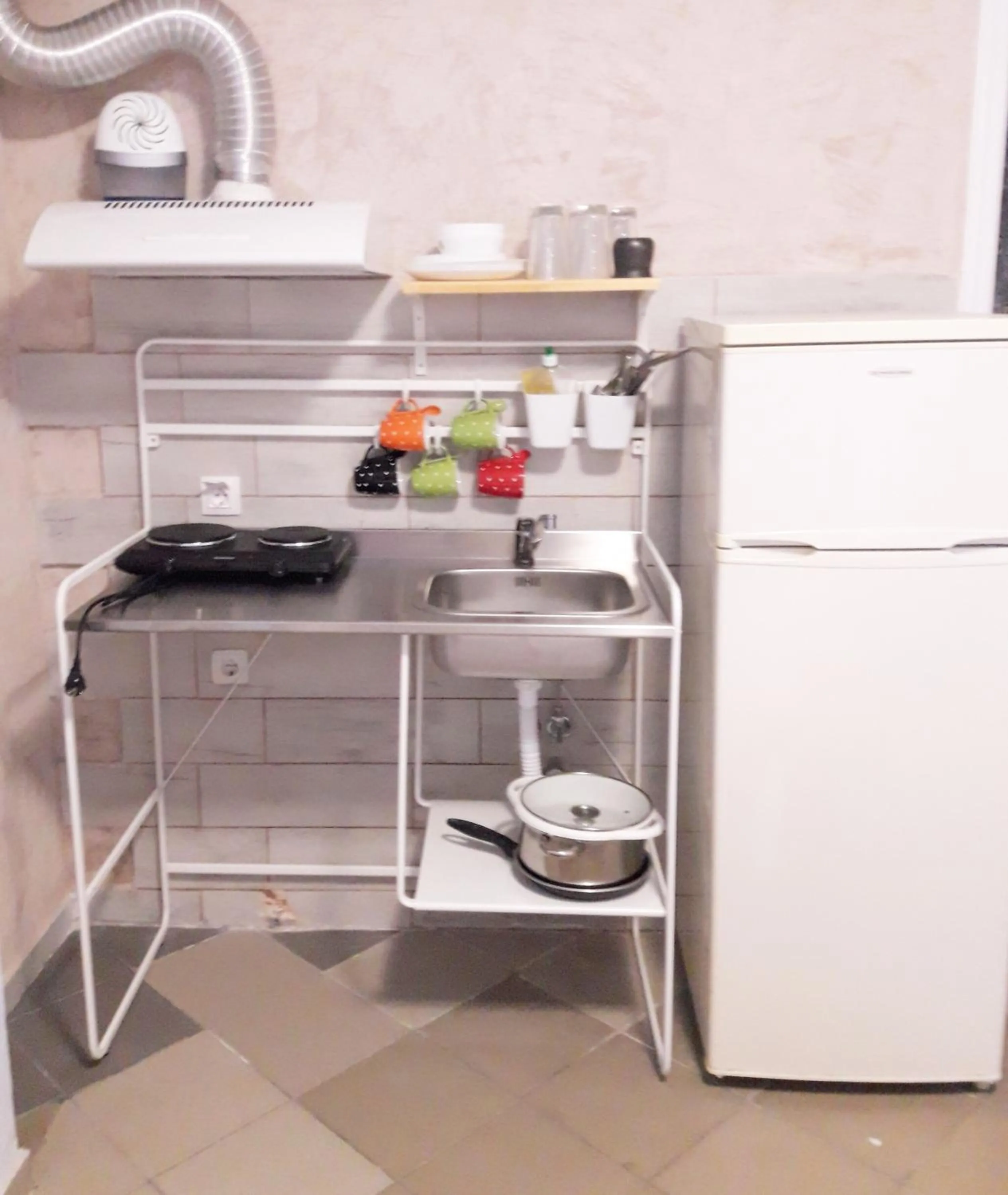 Kitchen or kitchenette in Artemis Studios & Apartments