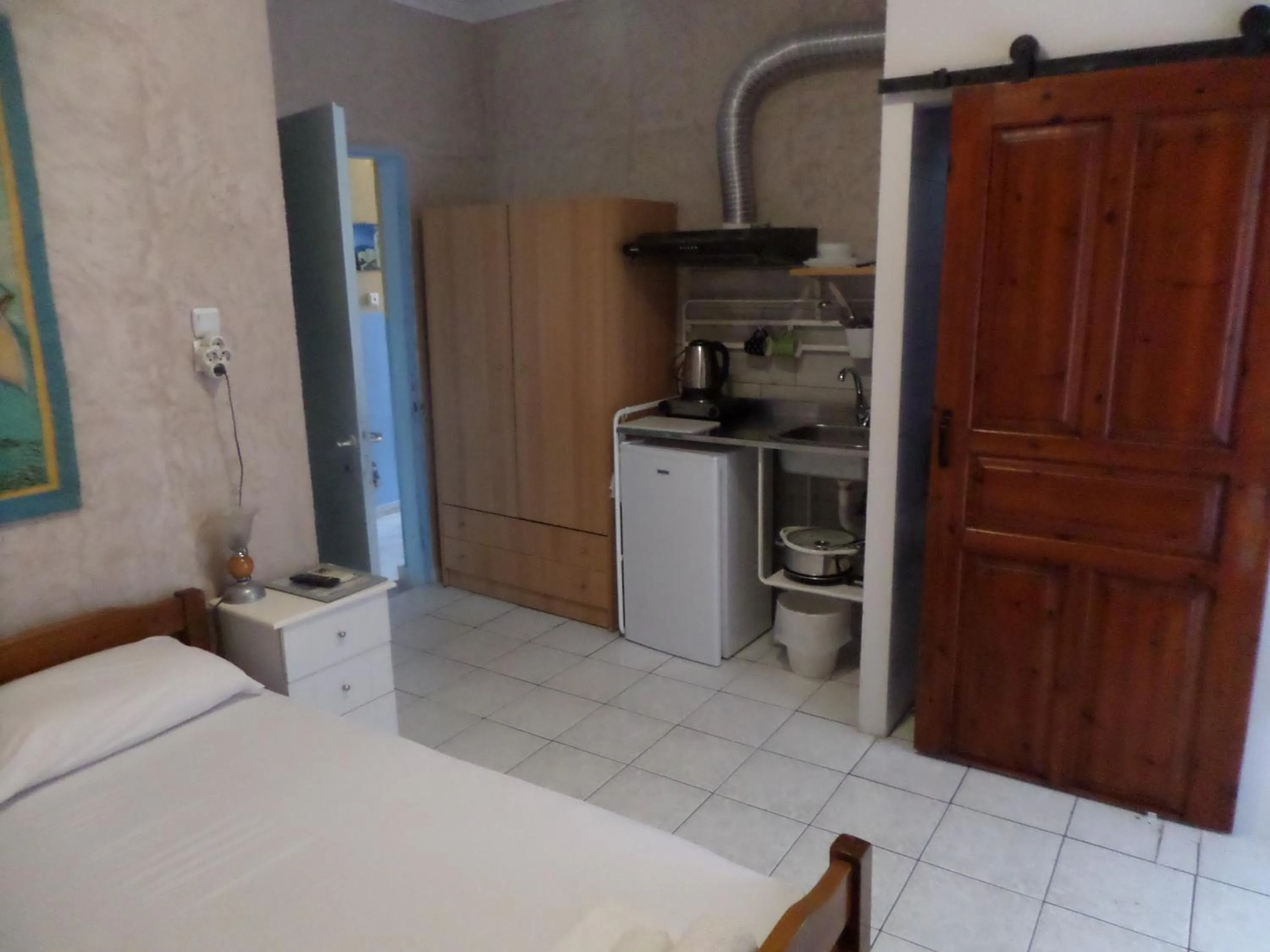 Bedroom, Bed in Artemis Studios & Apartments