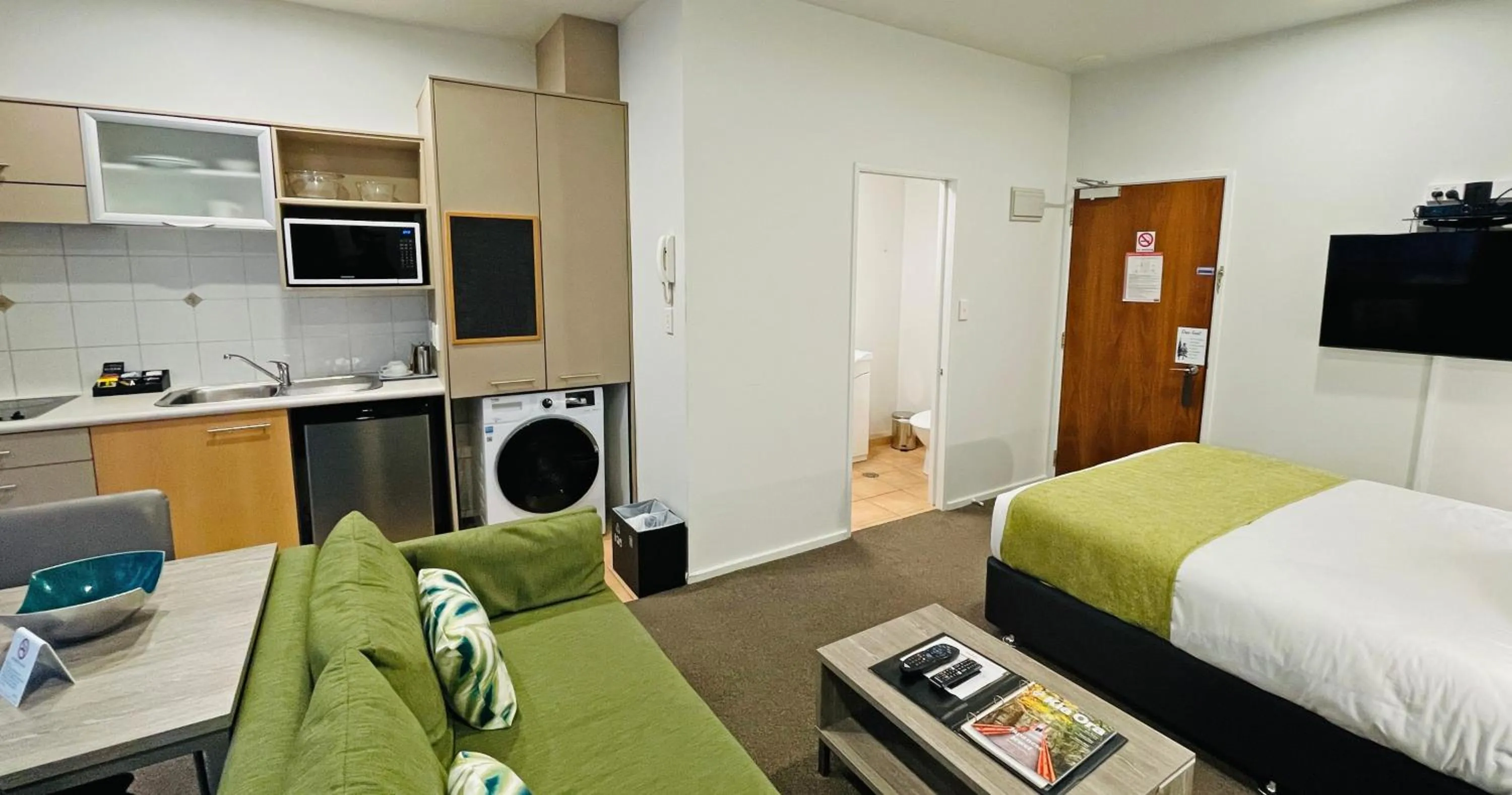 Bed in Quest Atrium Apartment Hotel