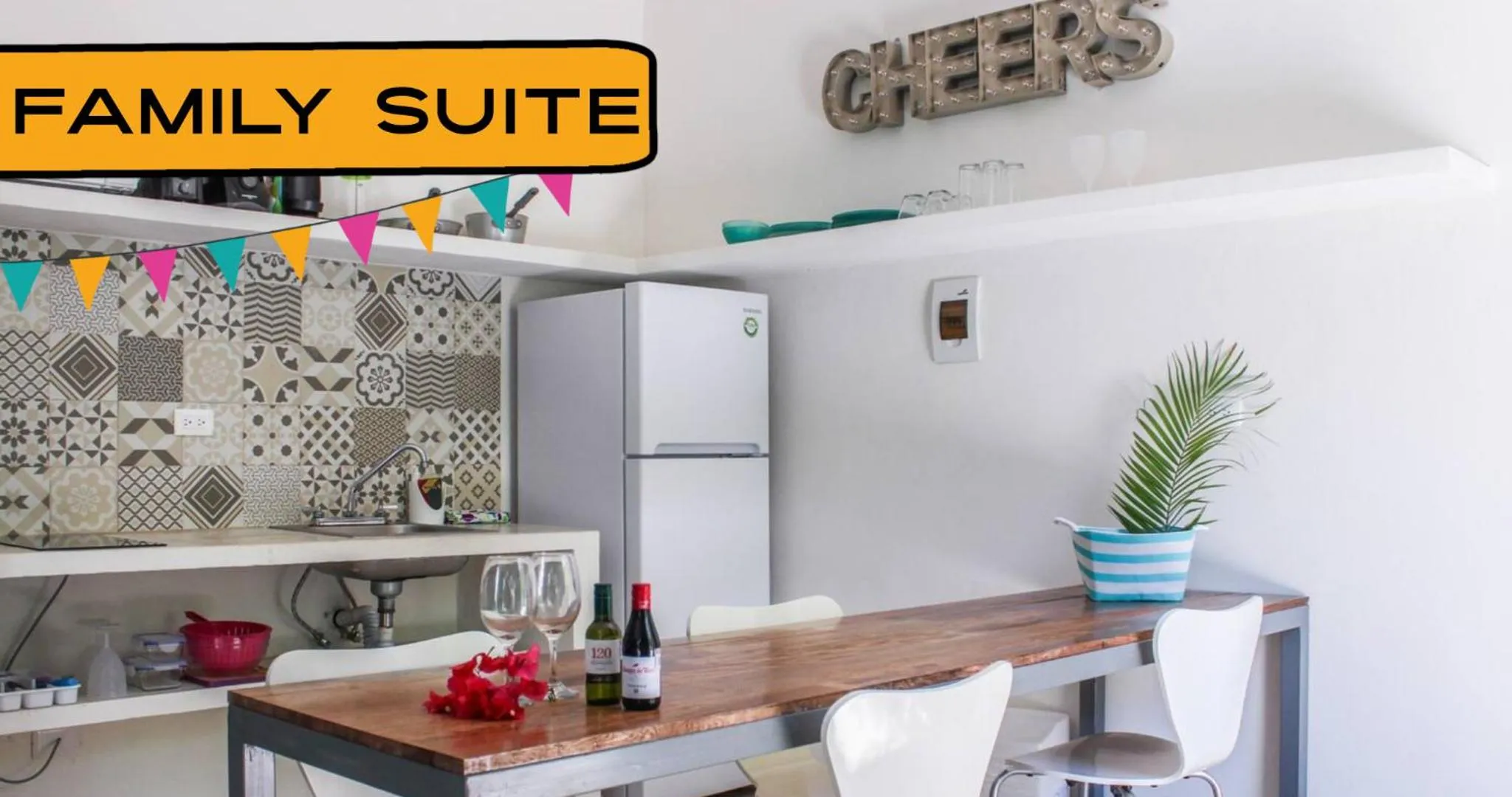 kitchen in CaSa AKUMAL