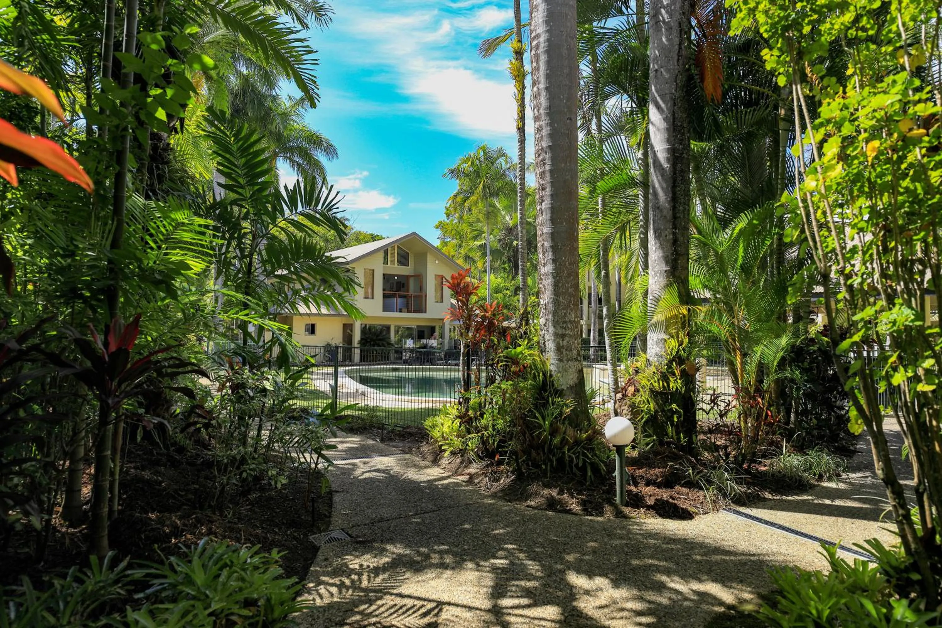 Garden view in Port Douglas Sands Resort