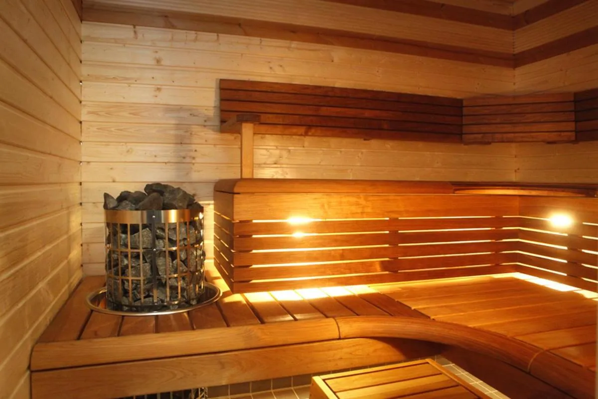 Sauna in Hotelli Pogostan Hovi