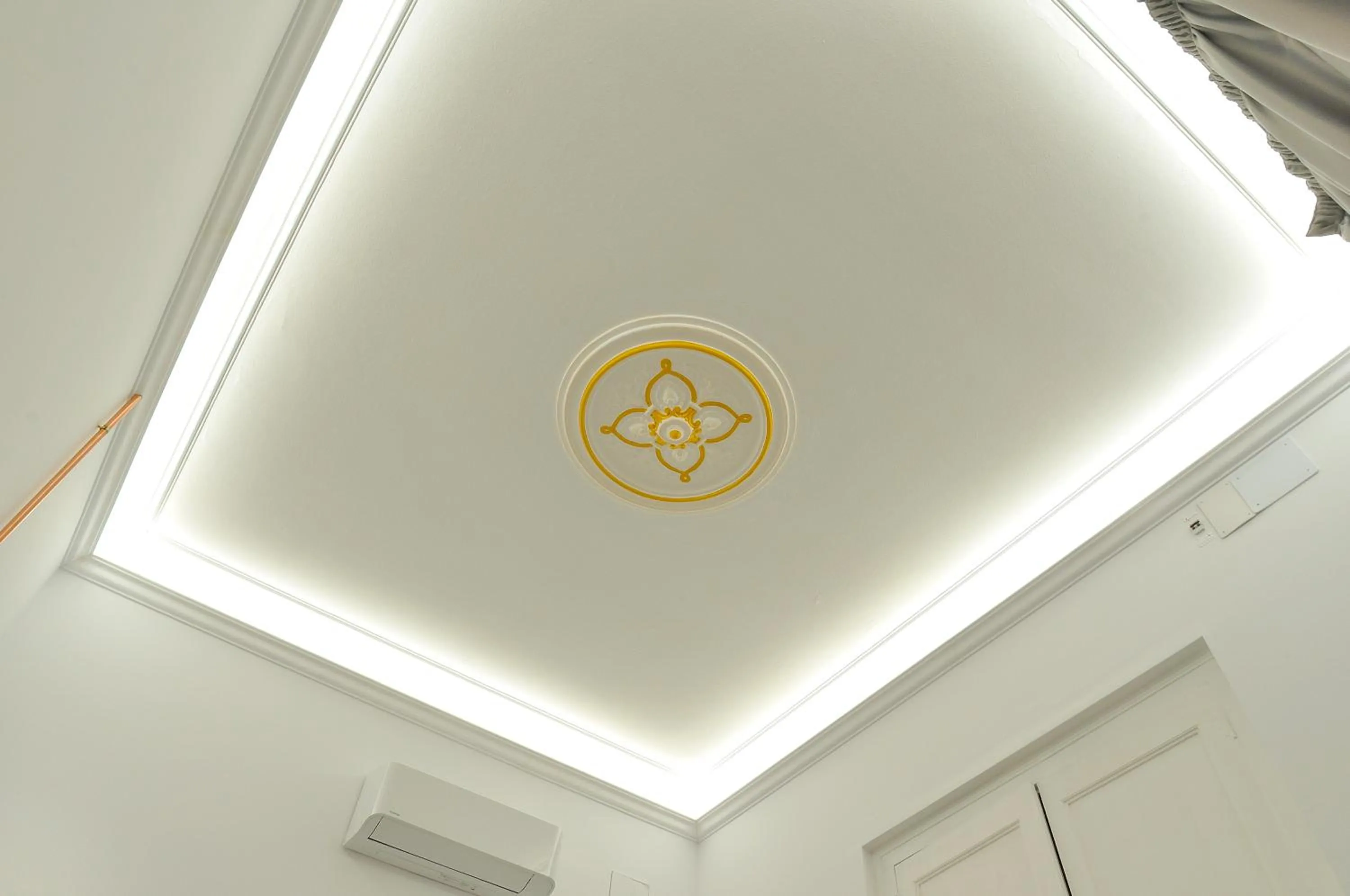 Decorative detail in Hostal Girona