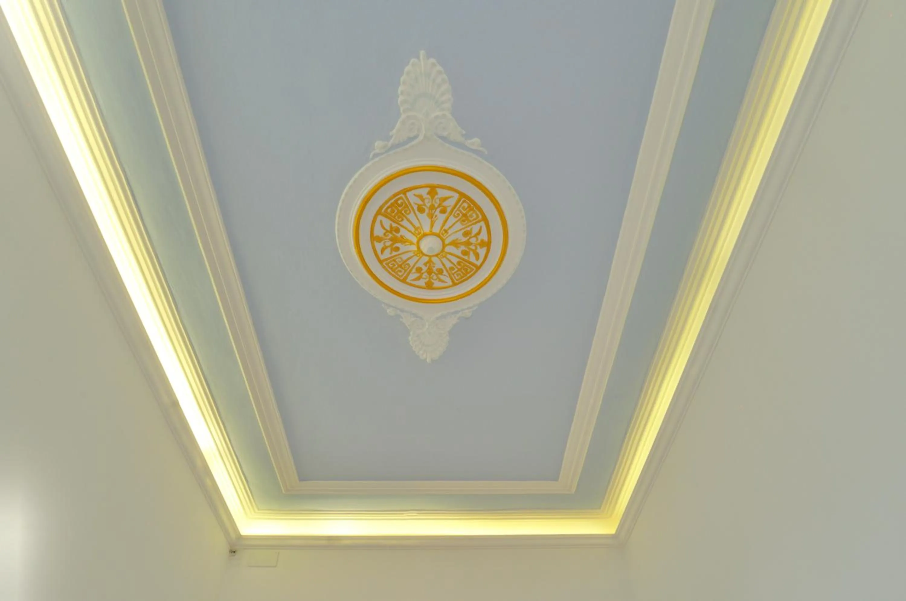 Decorative detail in Hostal Girona