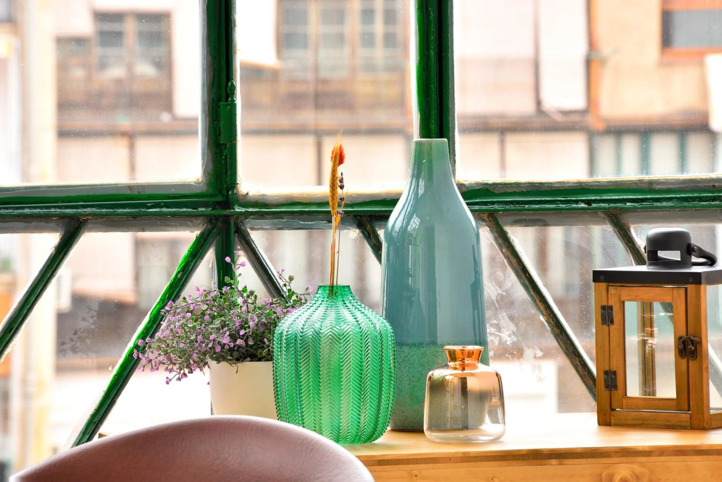 View (from property/room) in Hostal Girona