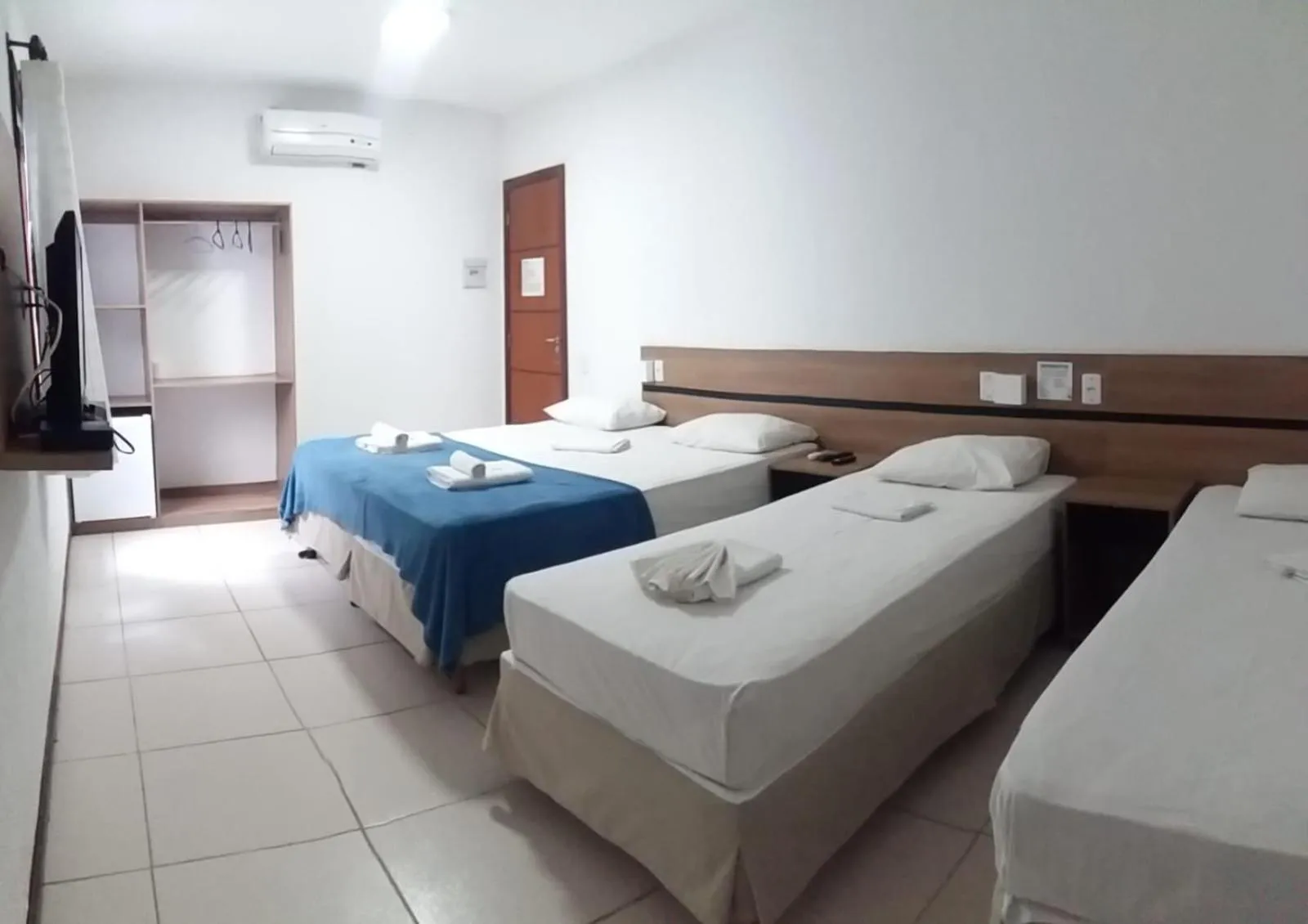 Bed in Pousada Mar Aberto