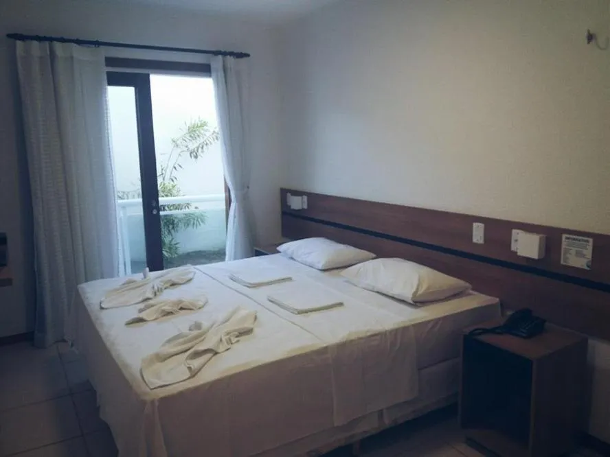 Bed in Pousada Mar Aberto