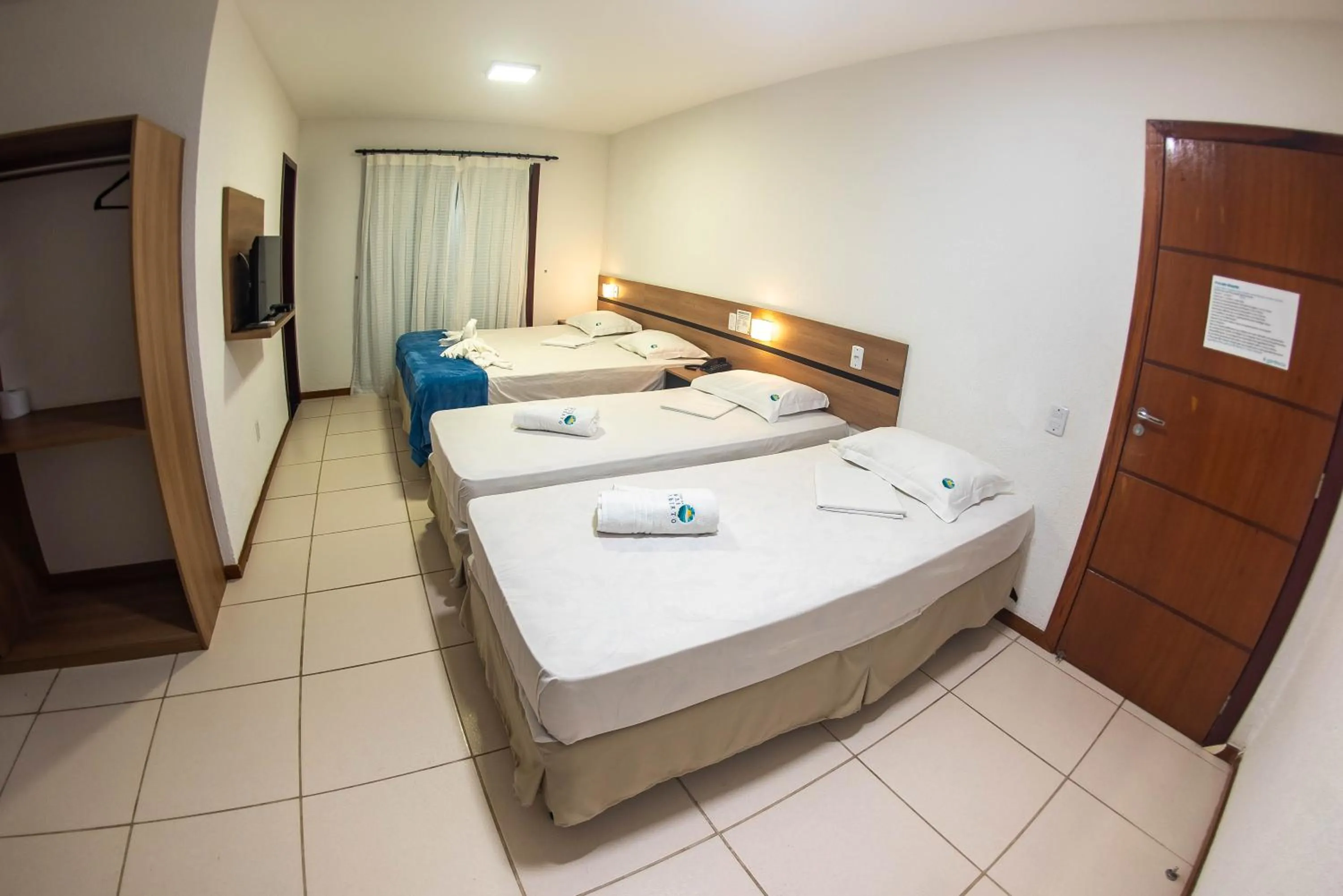 Bed in Pousada Mar Aberto