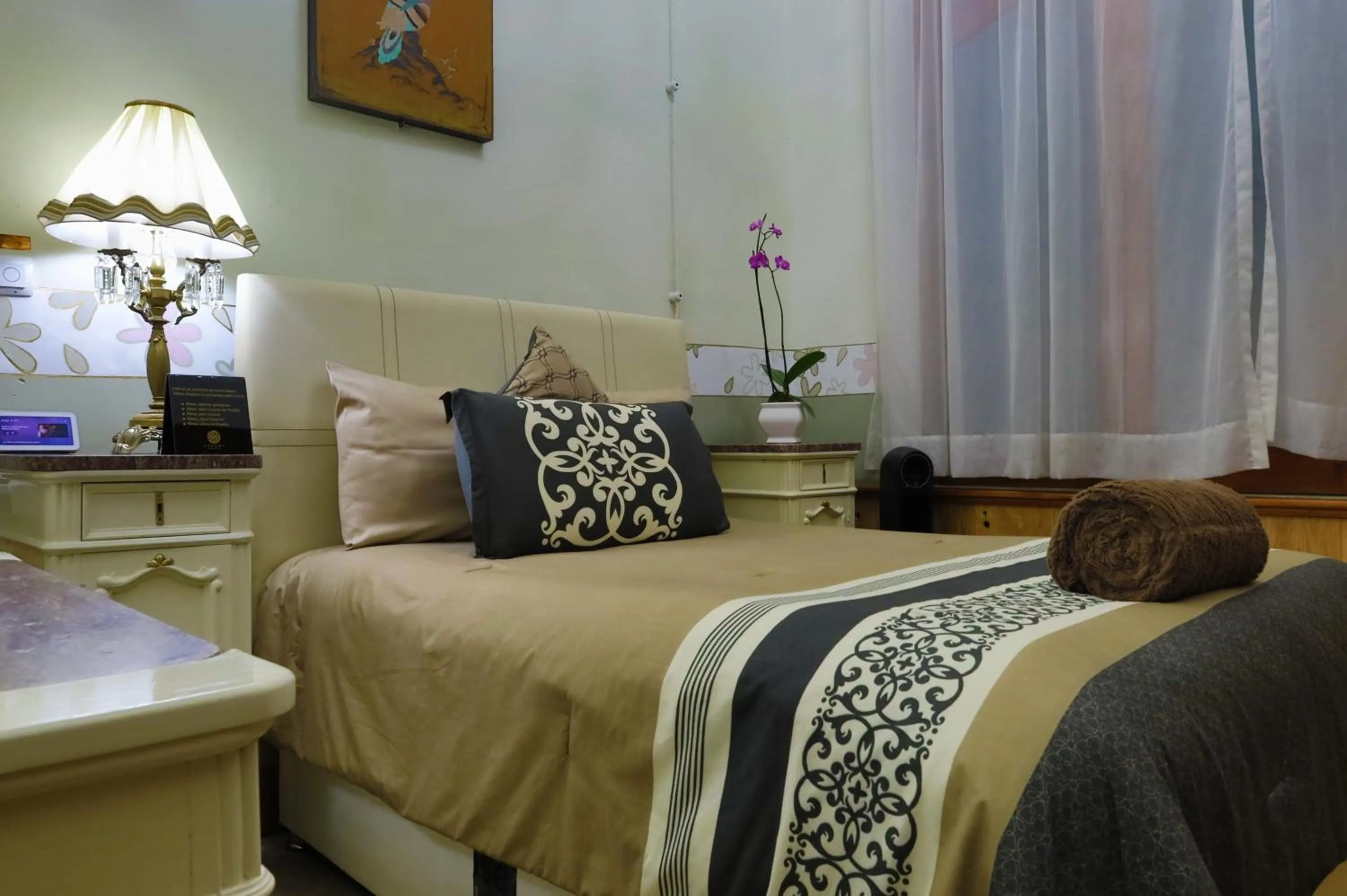 Bed in Azcami Boutique Hotel