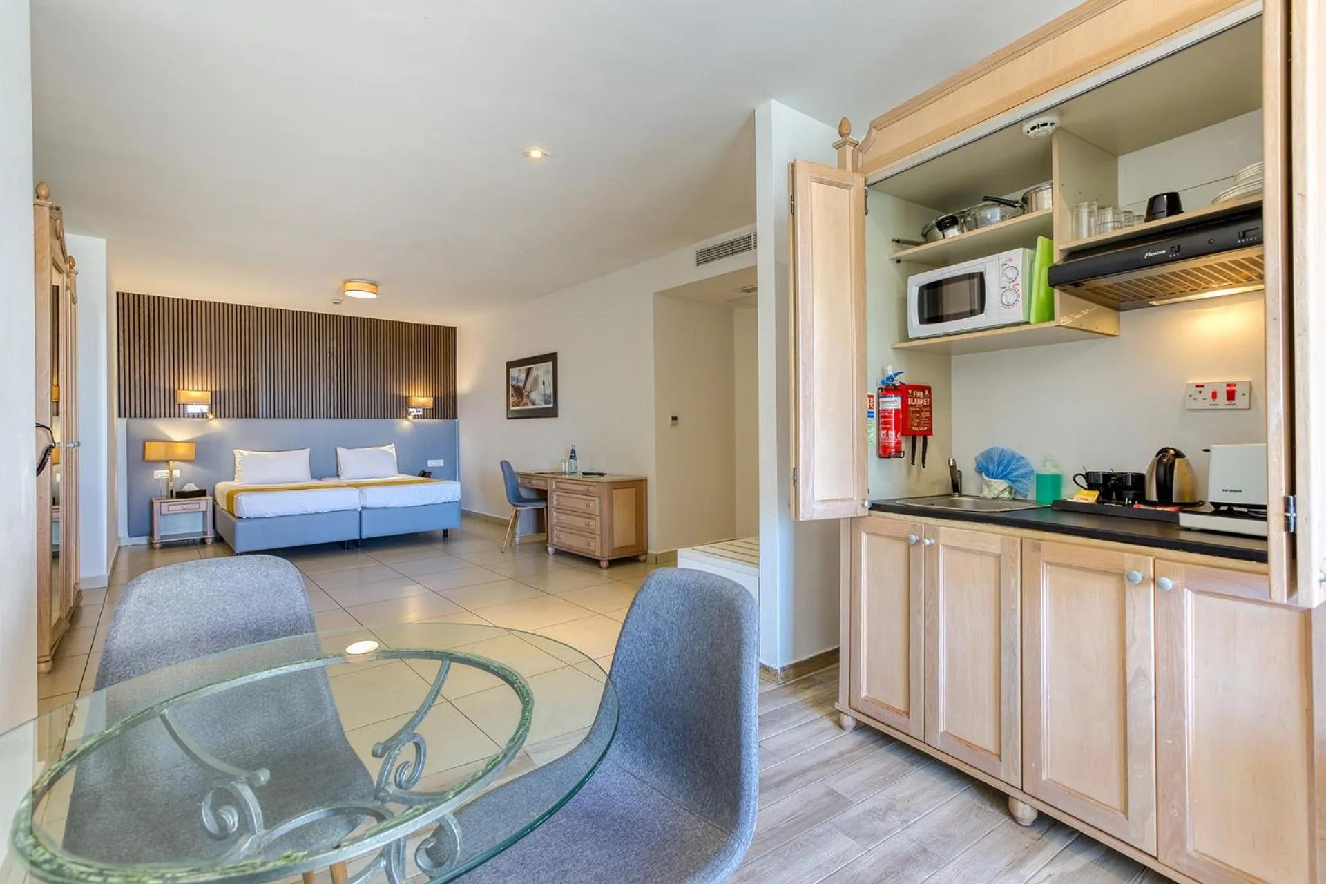 Bed in Solana Hotel & Spa