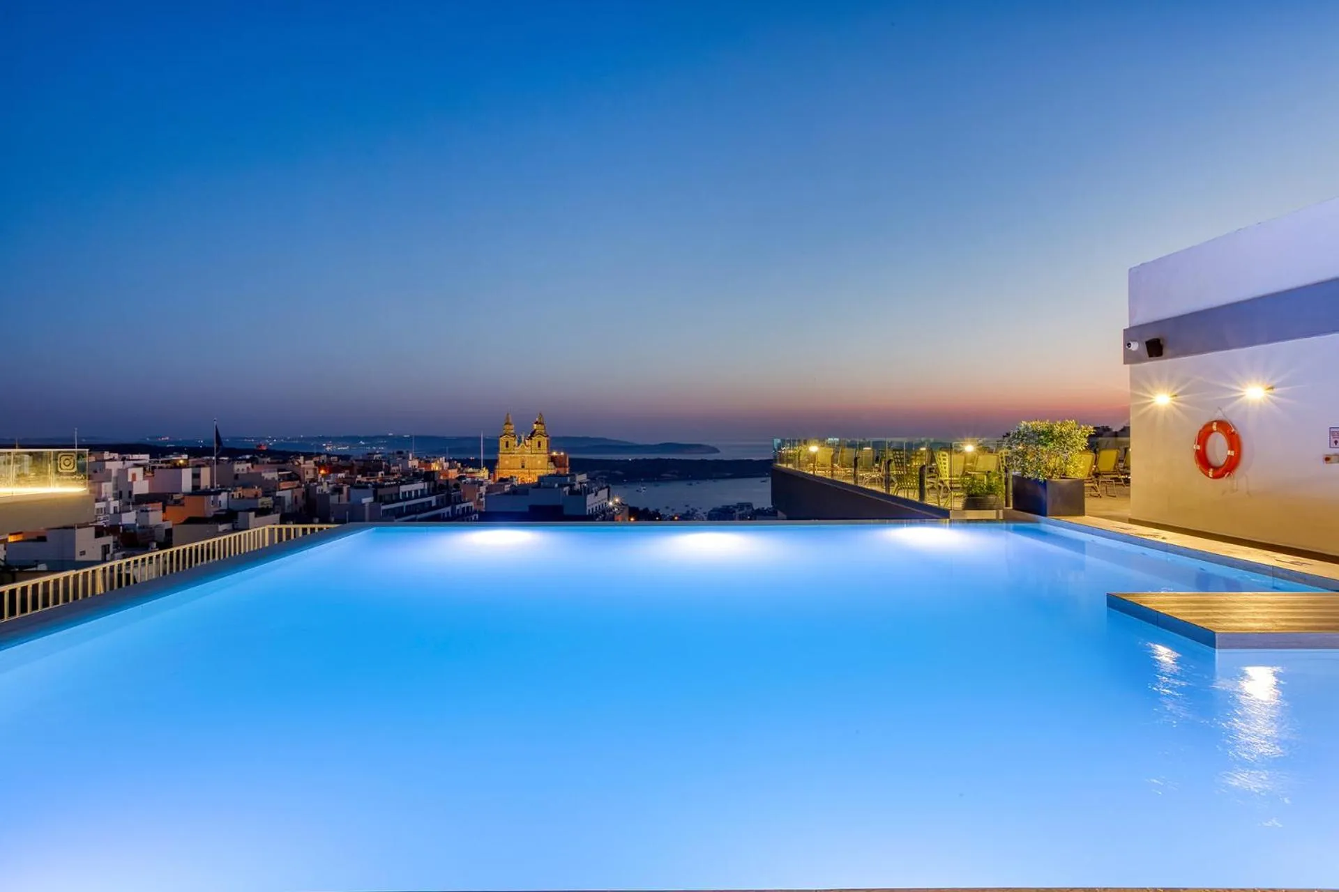 Pool view in Solana Hotel & Spa