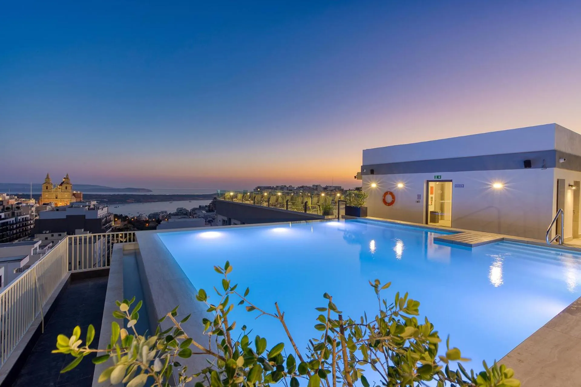 Pool view in Solana Hotel & Spa