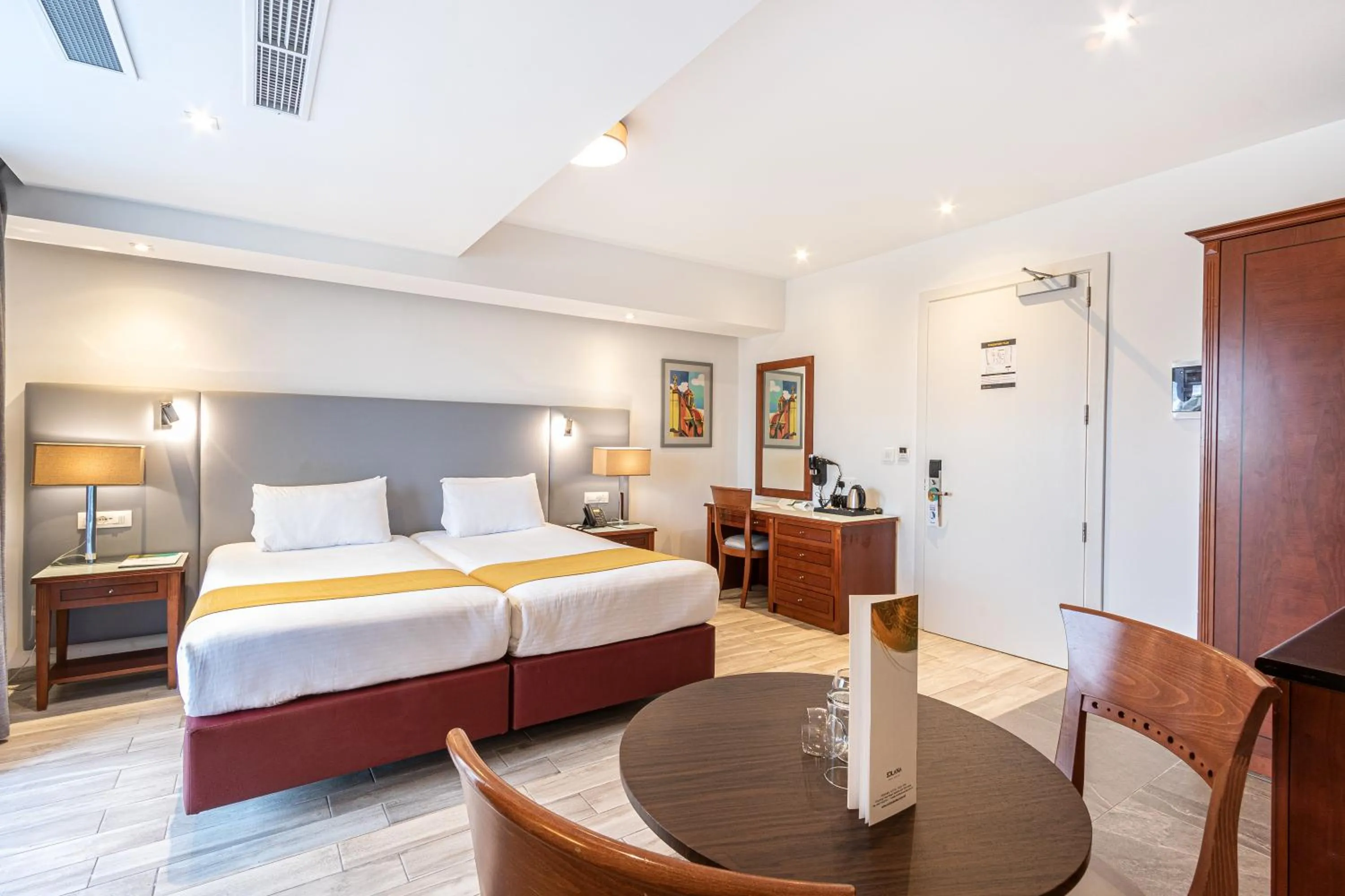 Bed in Solana Hotel & Spa