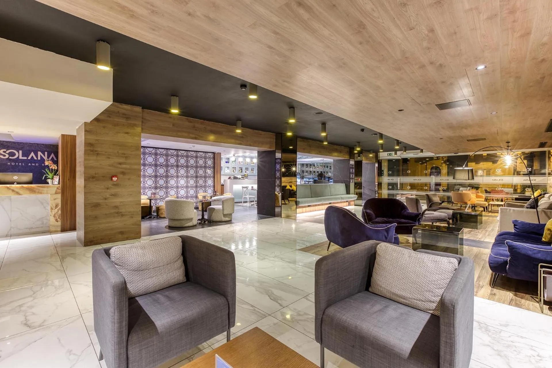 Lobby or reception in Solana Hotel & Spa