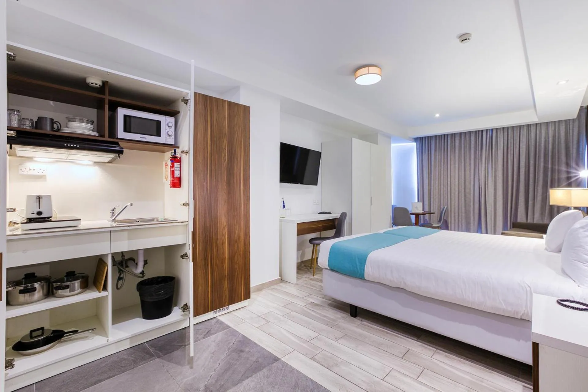 Bed in Solana Hotel & Spa