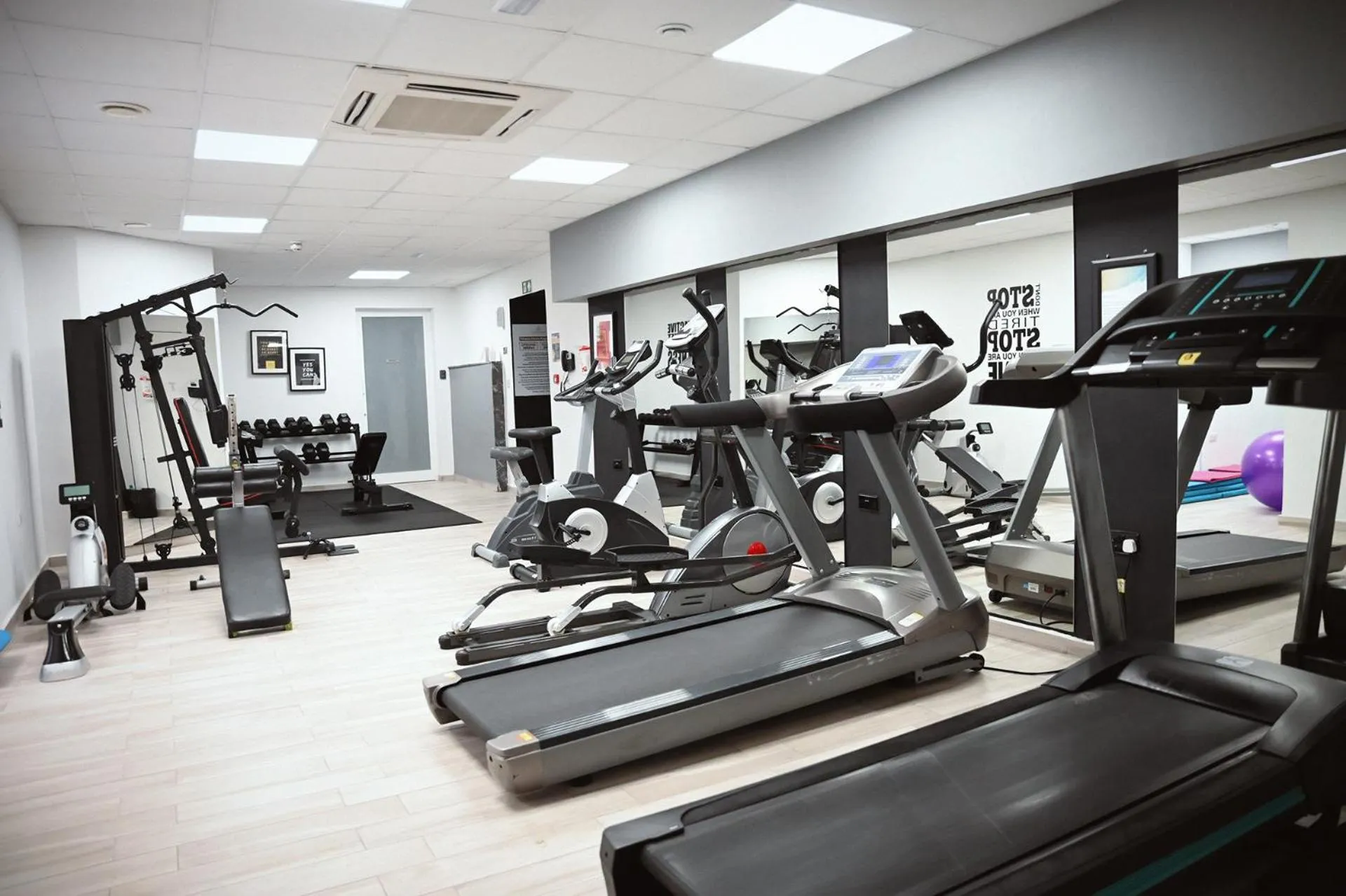 Fitness centre/facilities in Solana Hotel & Spa