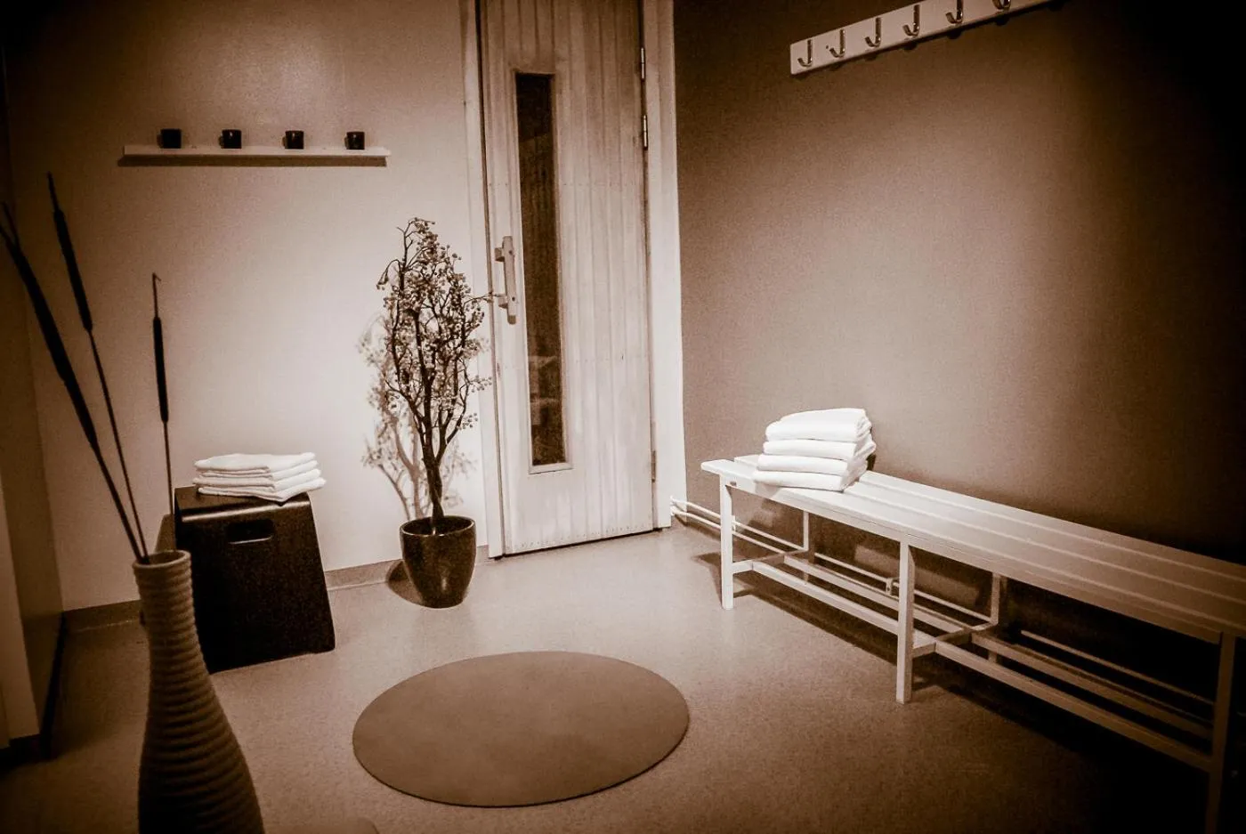 Spa and wellness centre/facilities, Bed in Hotell Nivå