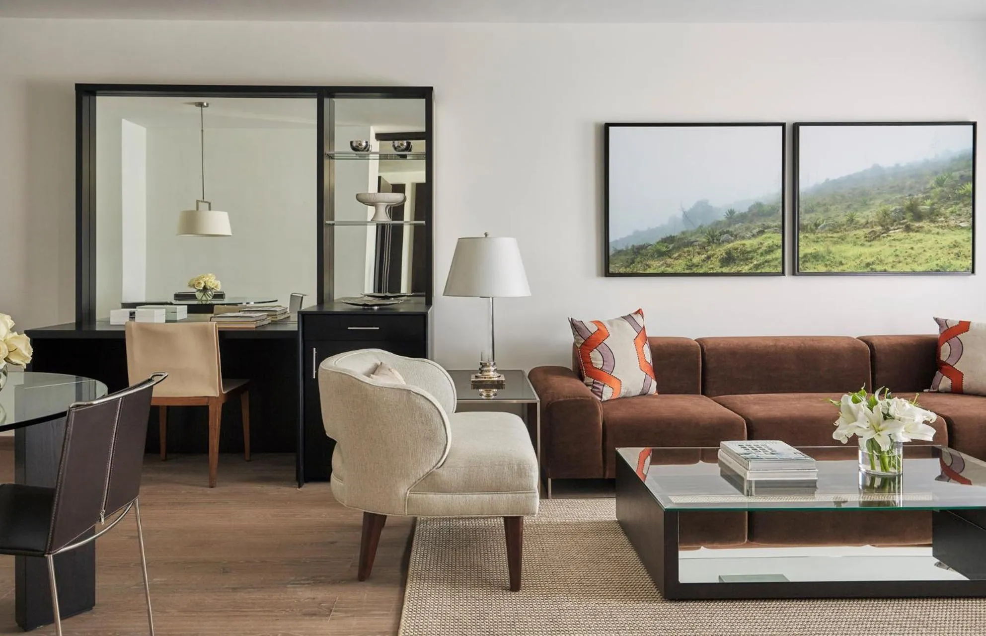 Living room in Four Seasons Hotel Bogota