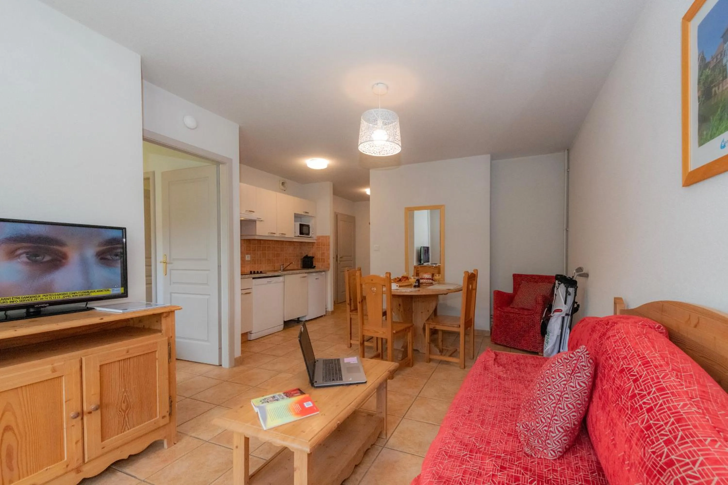 Living room in Goélia Le Domaine du Golf