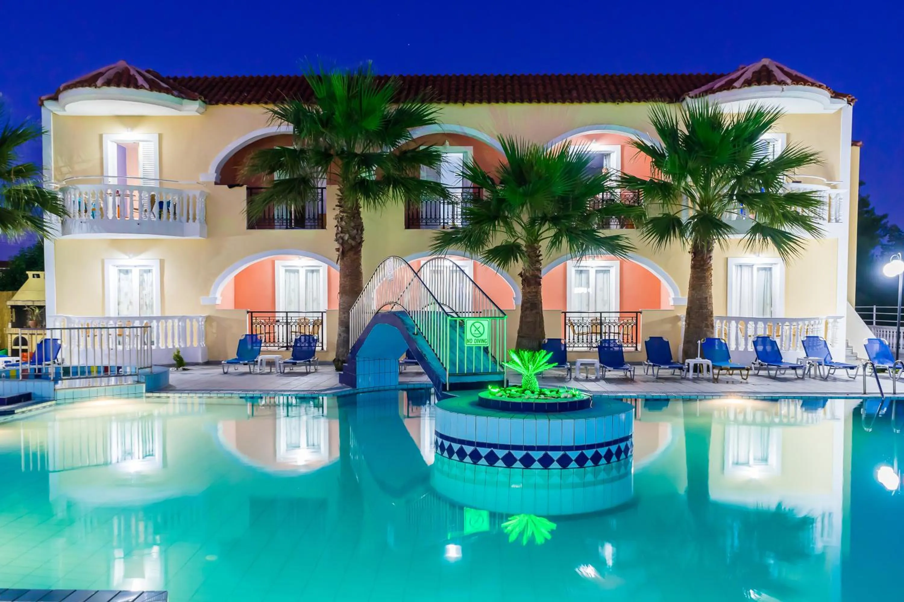 Patio in Hera Zakynthos Hotel
