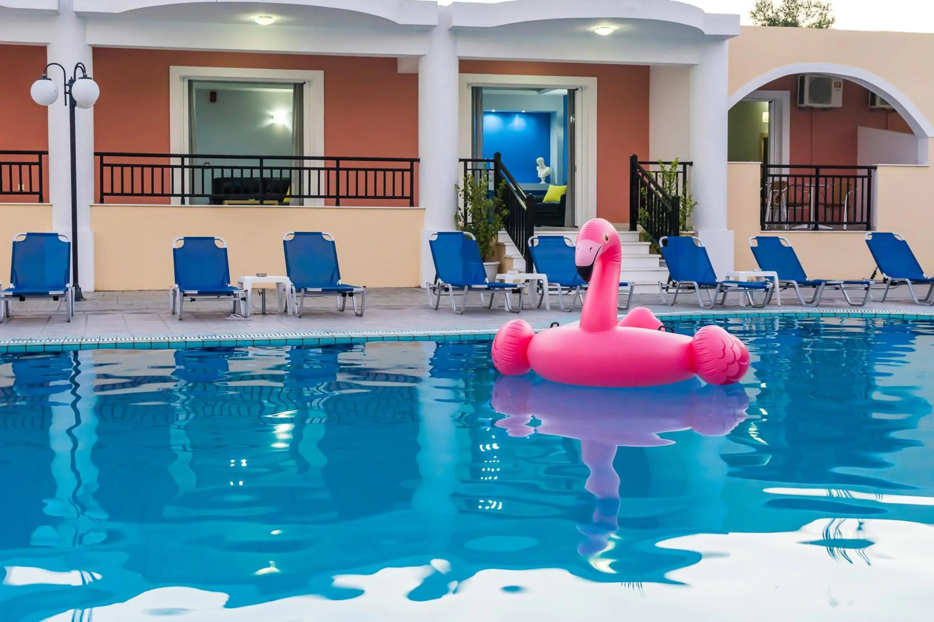 Patio in Hera Zakynthos Hotel